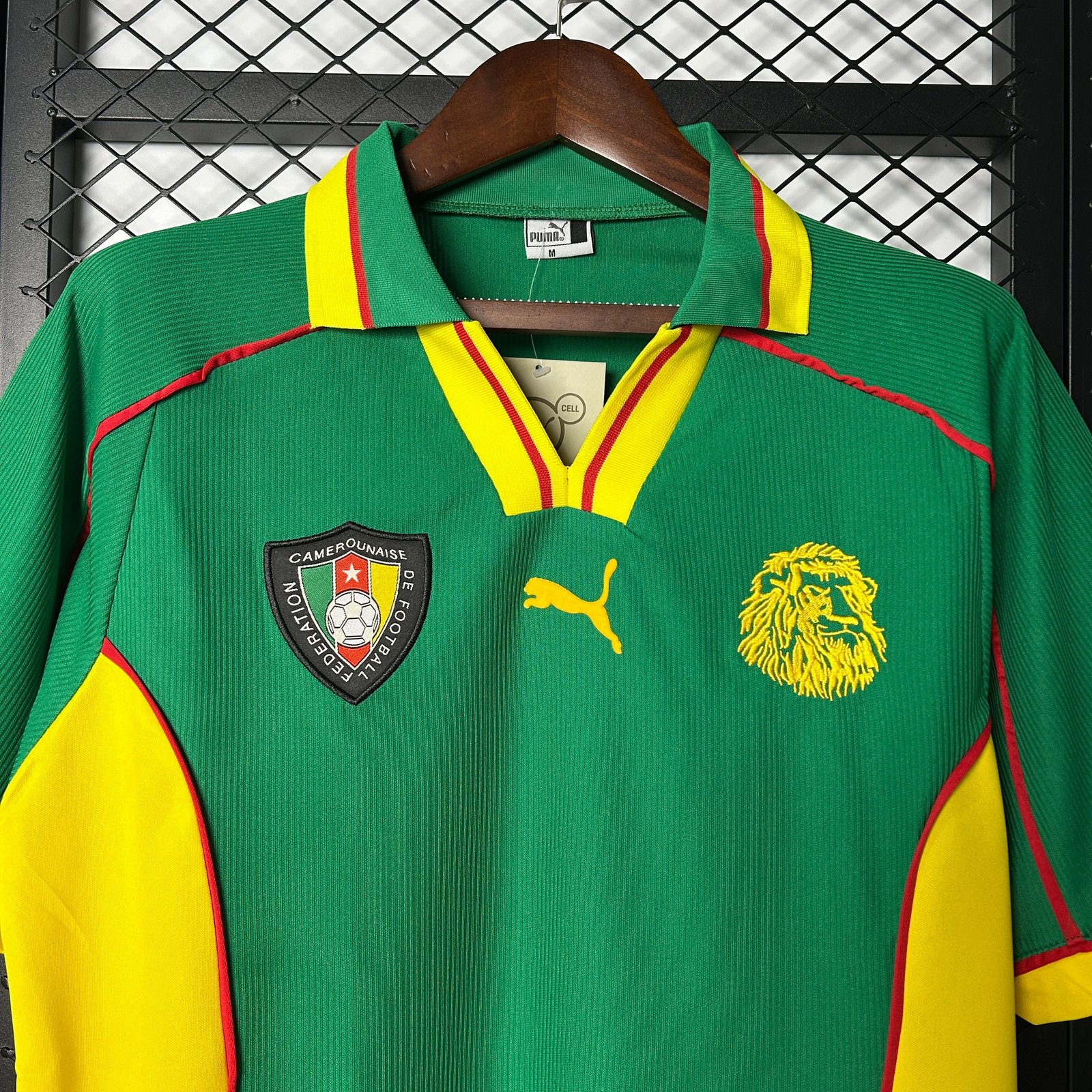 CAMISETA PRIMERA EQUIPACIÓN CAMERÚN 1998 - Imagen 2