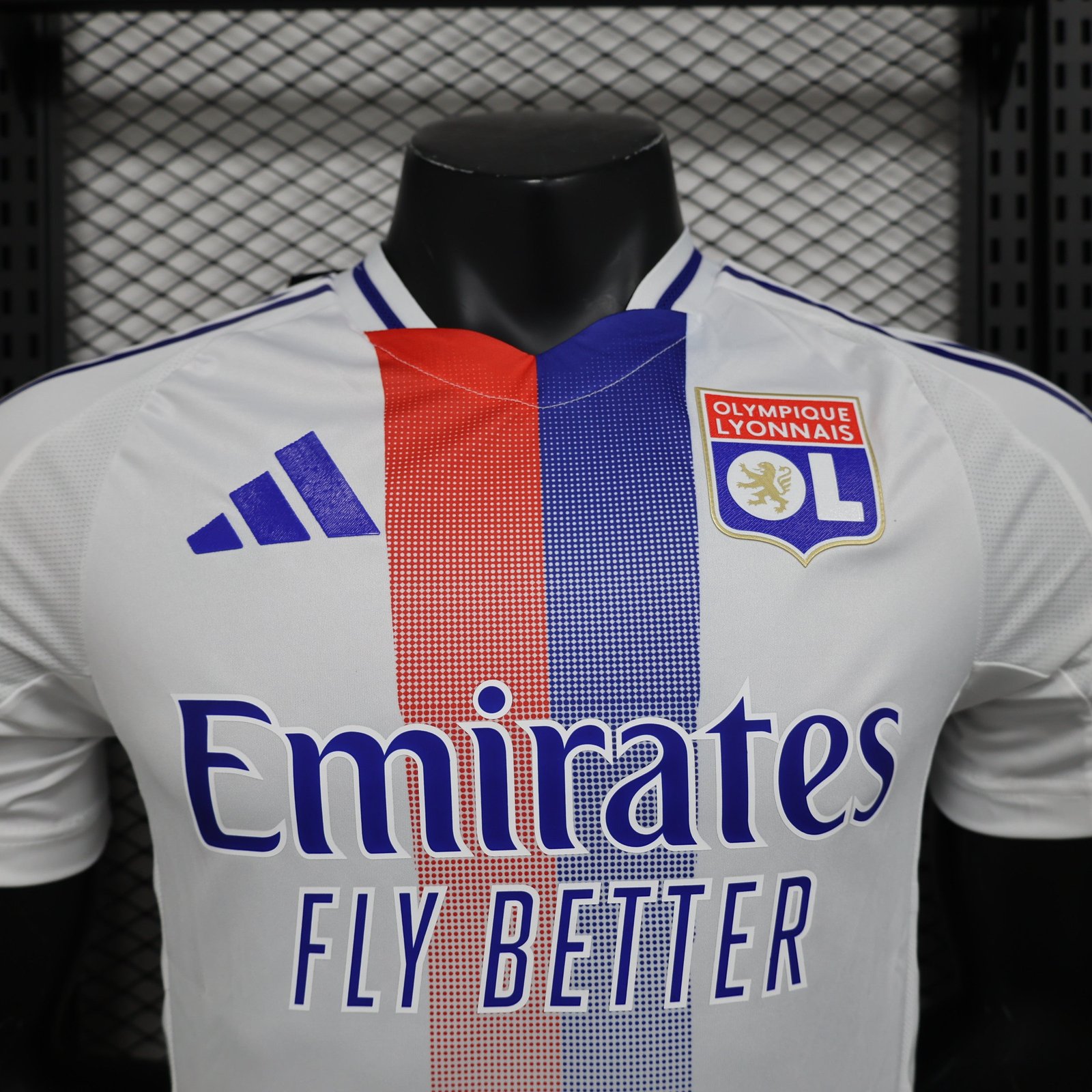 CAMISETA PRIMERA EQUIPACIÓN LYON 24/25 VERSIÓN JUGADOR - Imagen 2