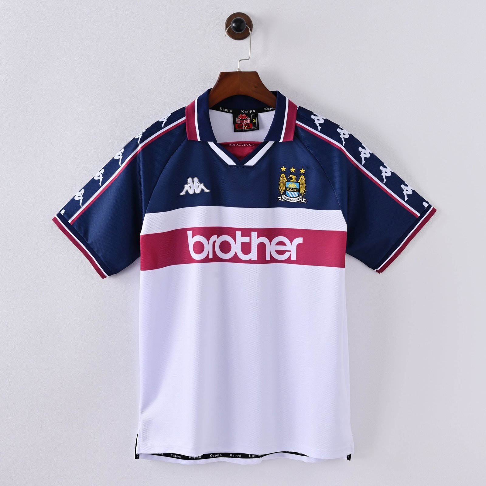 CAMISETA SEGUNDA EQUIPACIÓN MANCHESTER CITY 1997/98