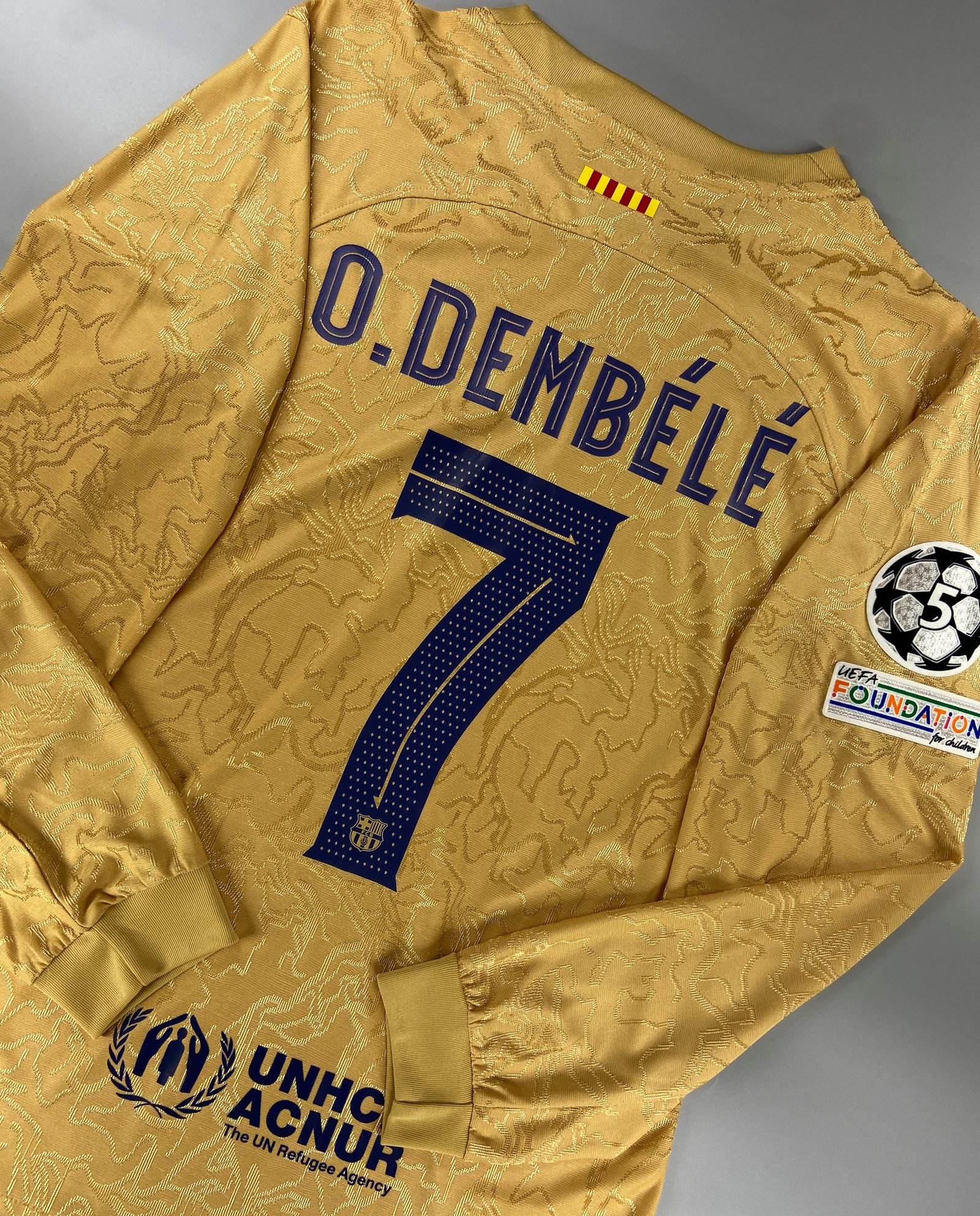 CAMISETA SEGUNDA EQUIPACIÓN BARCELONA 22/23 VERSIÓN JUGADOR - Imagen 8