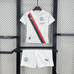 CAMISETA SEGUNDA EQUIPACIÓN MANCHESTER CITY 2025 VERSIÓN INFANTIL