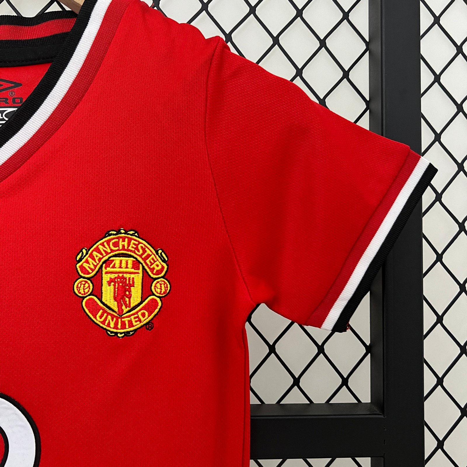 CAMISETA PRIMERA EQUIPACIÓN MANCHESTER UNITED 2000/02 INFANTIL - Imagen 5