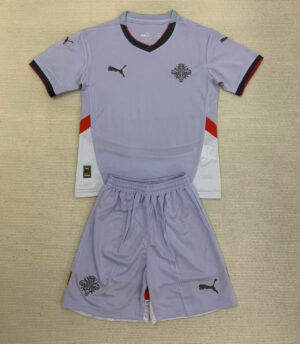 CAMISETA SEGUNDA EQUIPACIÓN ISLANDIA 2024 VERSIÓN INFANTIL