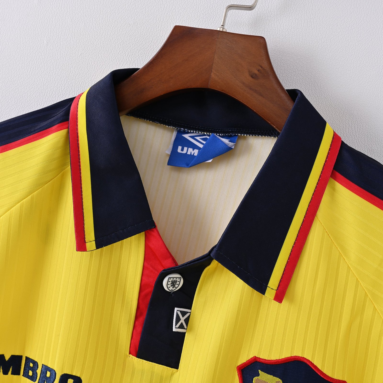 CAMISETA SEGUNDA EQUIPACIÓN ESCOCIA 1997 - Imagen 2