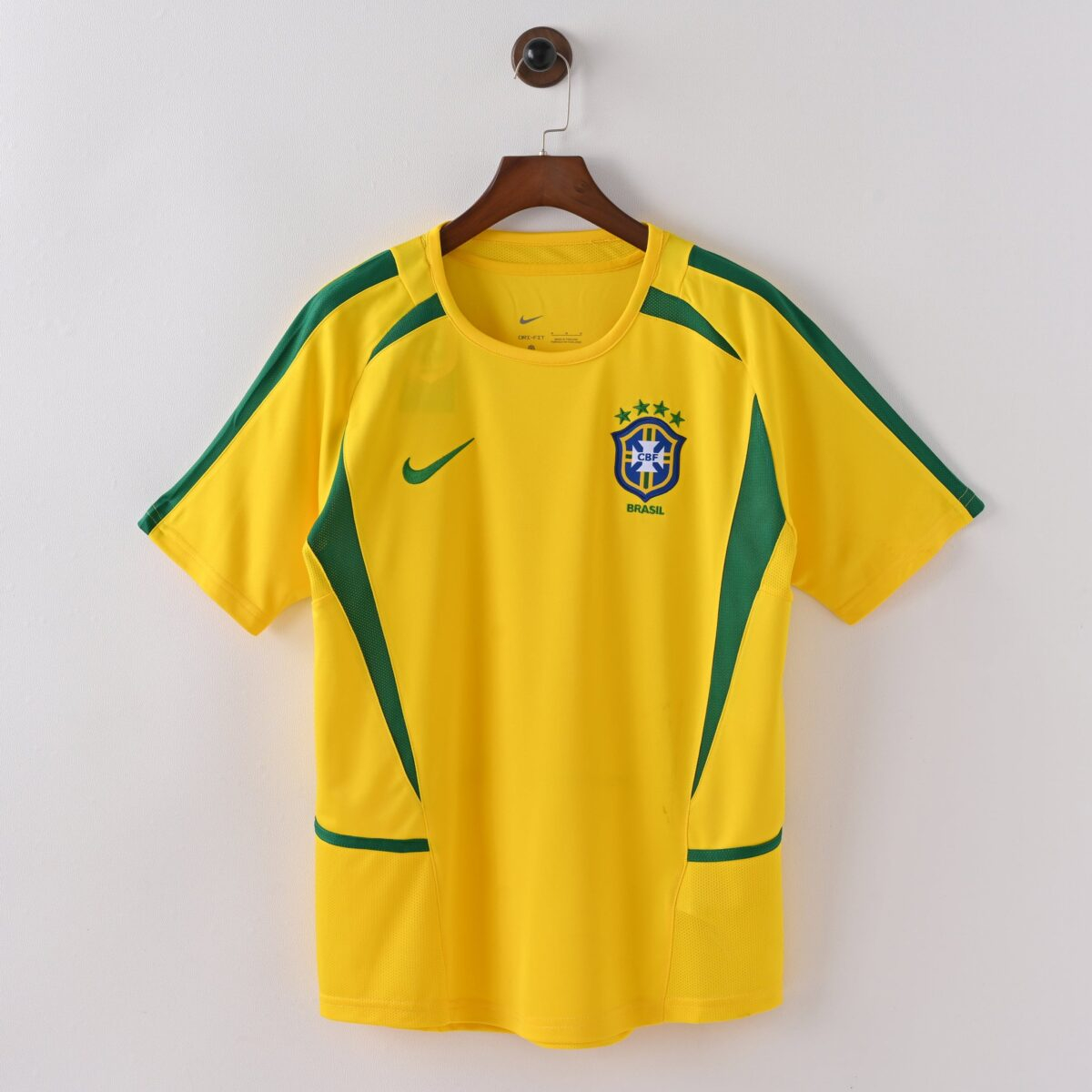 CAMISETA PRIMERA EQUIPACIÓN BRASIL 2002