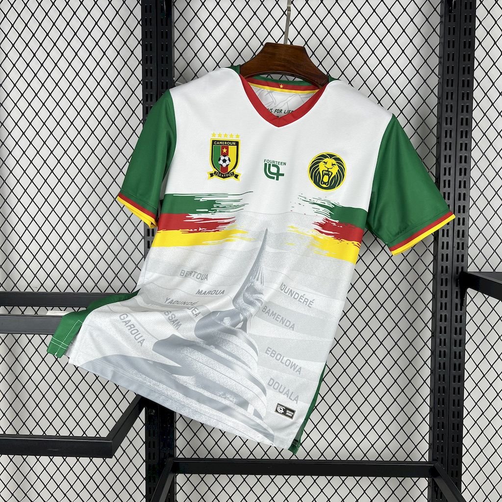 CAMISETA TERCERA EQUIPACIÓN CAMERÚN 2025 VERSIÓN FAN