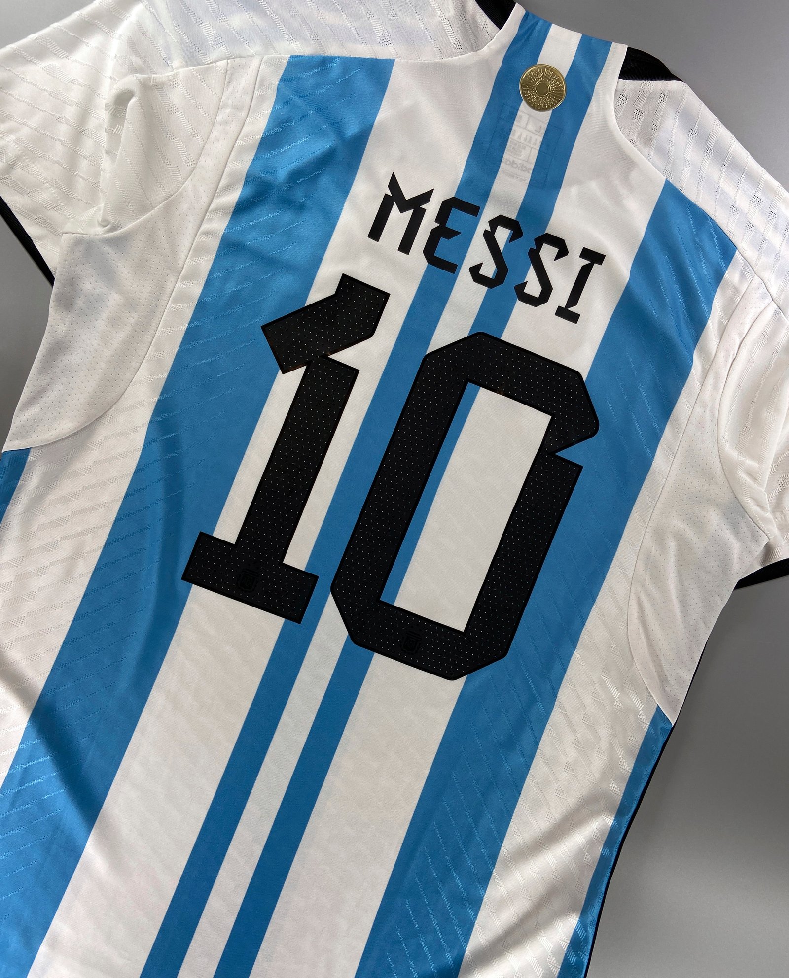 CAMISETA PRIMERA EQUIPACIÓN ARGENTINA 2022 VERSIÓN JUGADOR - Imagen 9