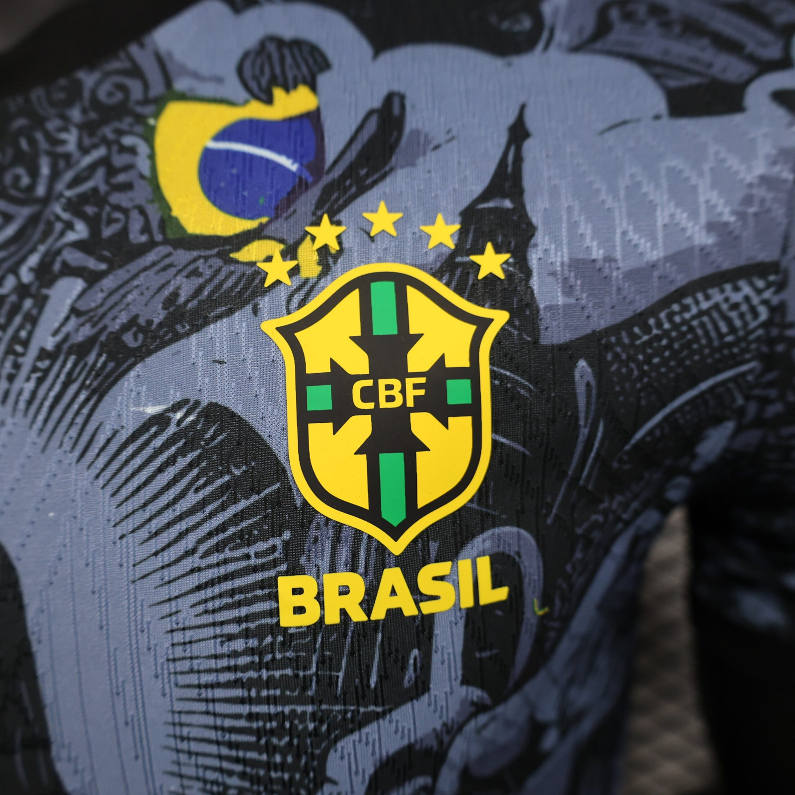 CAMISETA CONCEPTO BRASIL 2024 VERSIÓN JUGADOR - Imagen 4