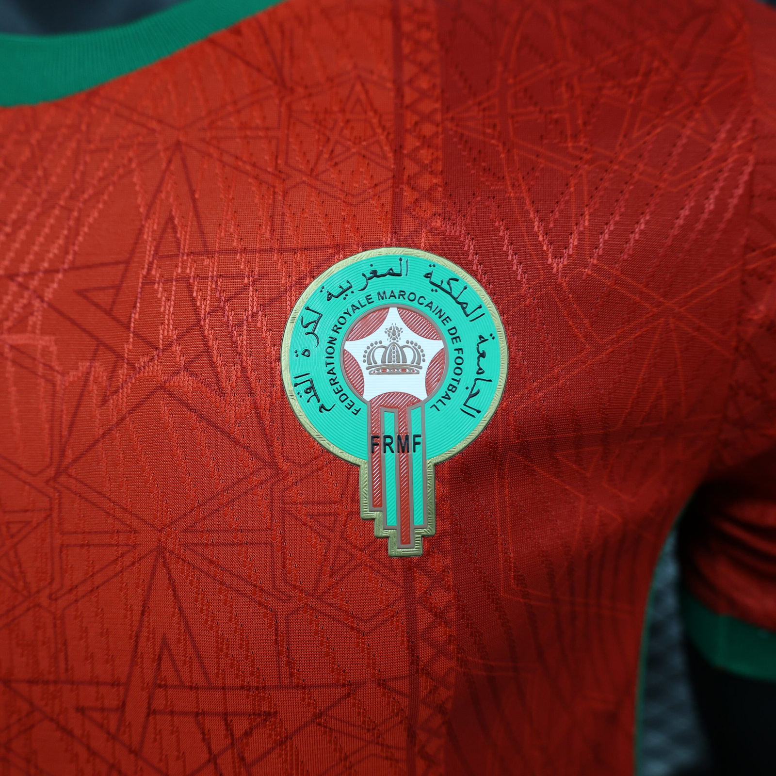 CAMISETA PRIMERA EQUIPACIÓN MARRUECOS 2024 VERSIÓN JUGADOR - Imagen 4