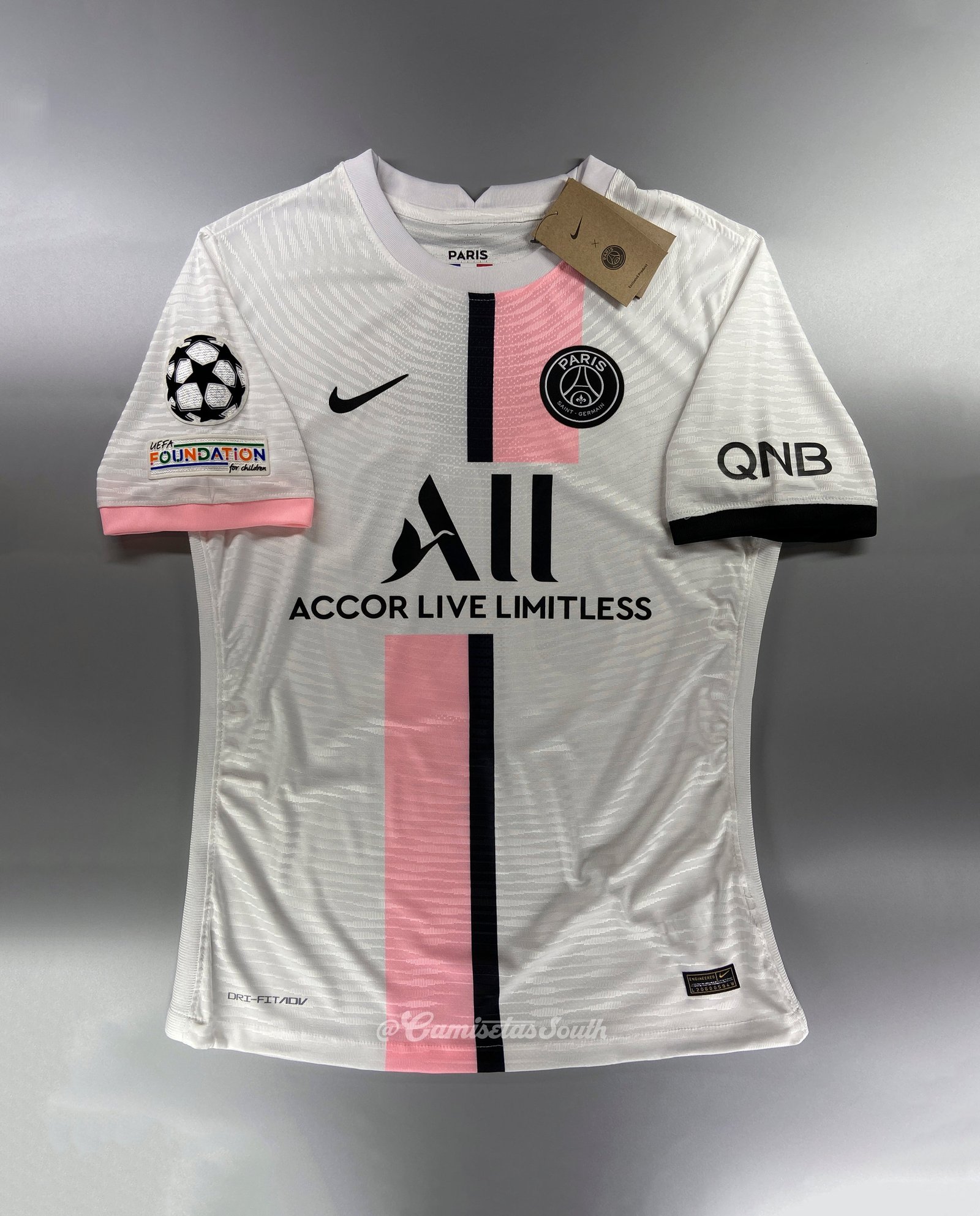 CAMISETA SEGUNDA EQUIPACIÓN PSG 21/22 VERSIÓN JUGADOR - Imagen 2