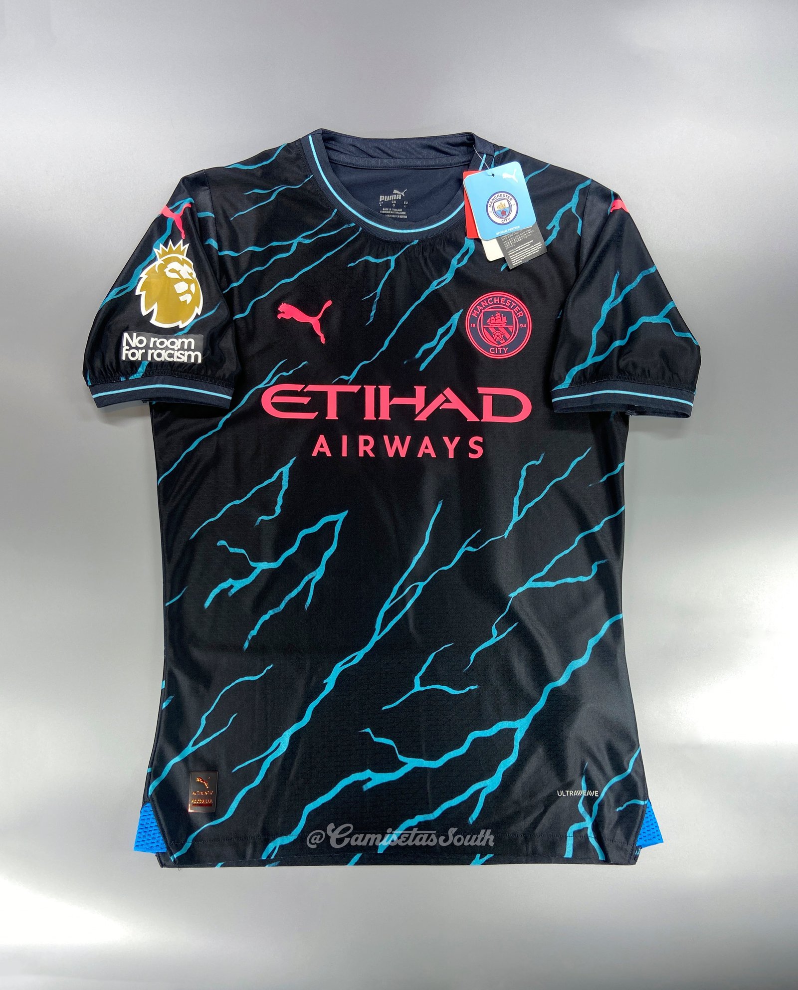 CAMISETA TERCERA EQUIPACIÓN MANCHESTER CITY 23/24 VERSIÓN JUGADOR - Imagen 2