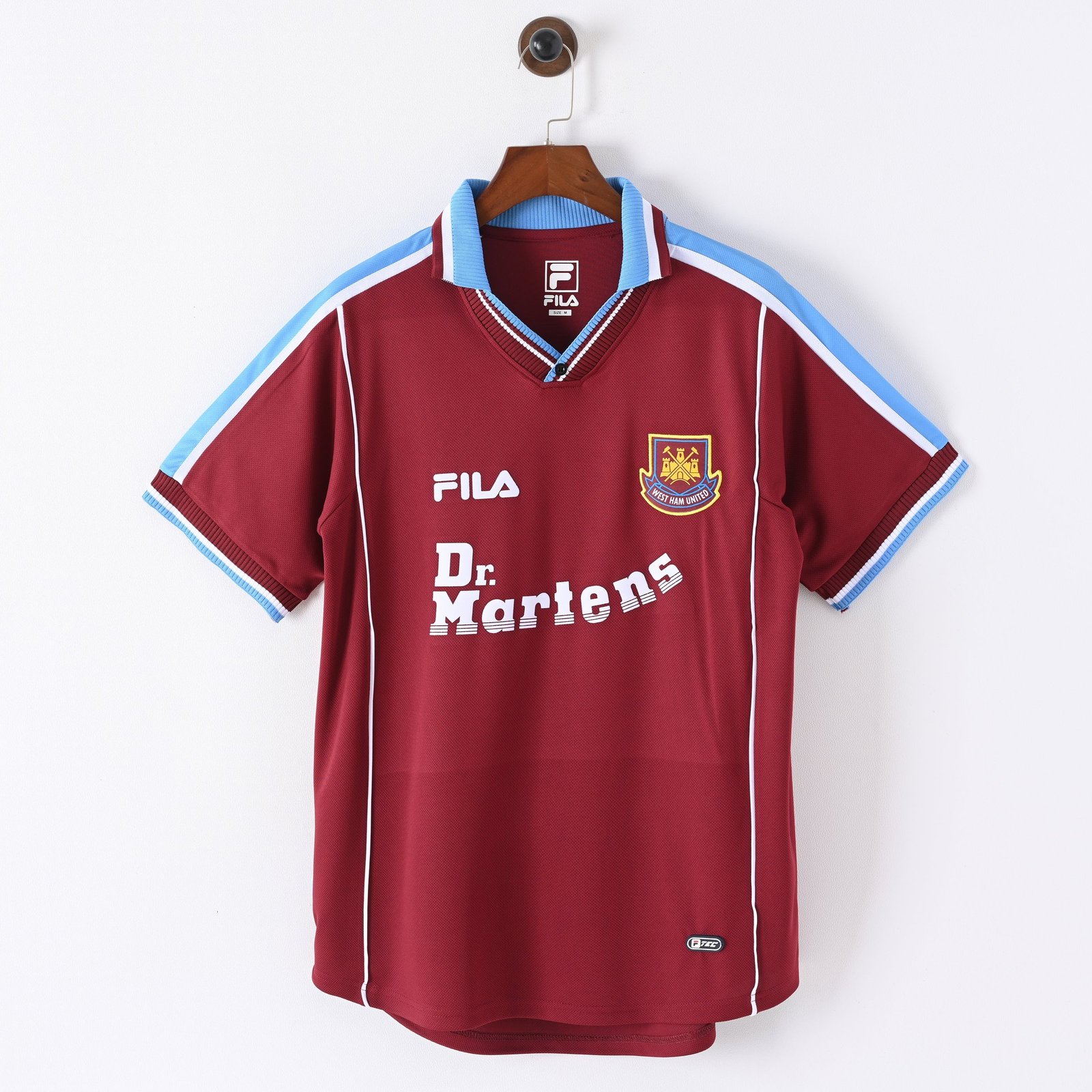 CAMISETA PRIMERA EQUIPACIÓN WEST HAM 1999/01