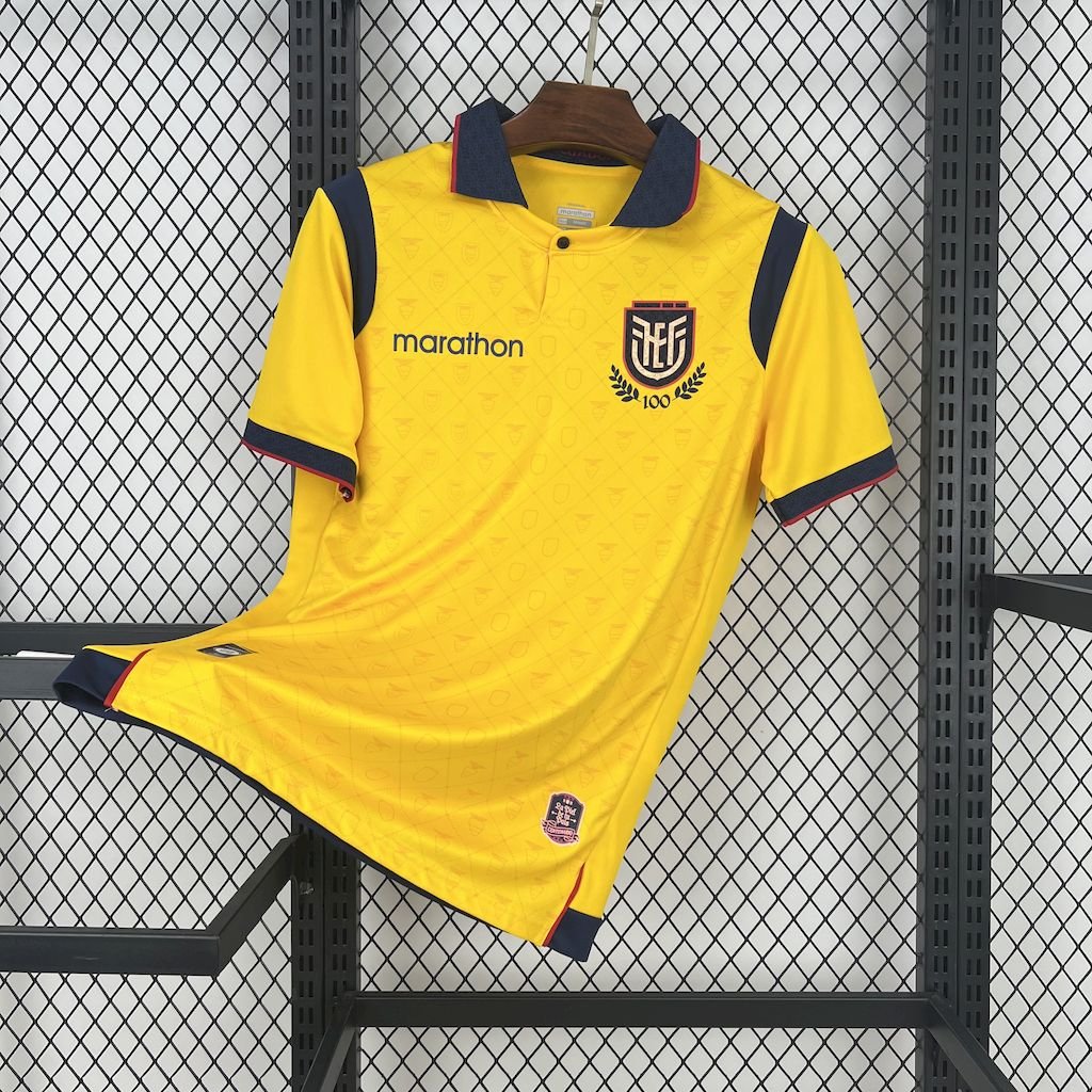 CAMISETA PRIMERA EQUIPACIÓN ECUADOR 2025 VERSIÓN FAN