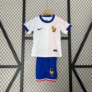 CAMISETA SEGUNDA EQUIPACIÓN FRANCIA 2024 VERSIÓN INFANTIL