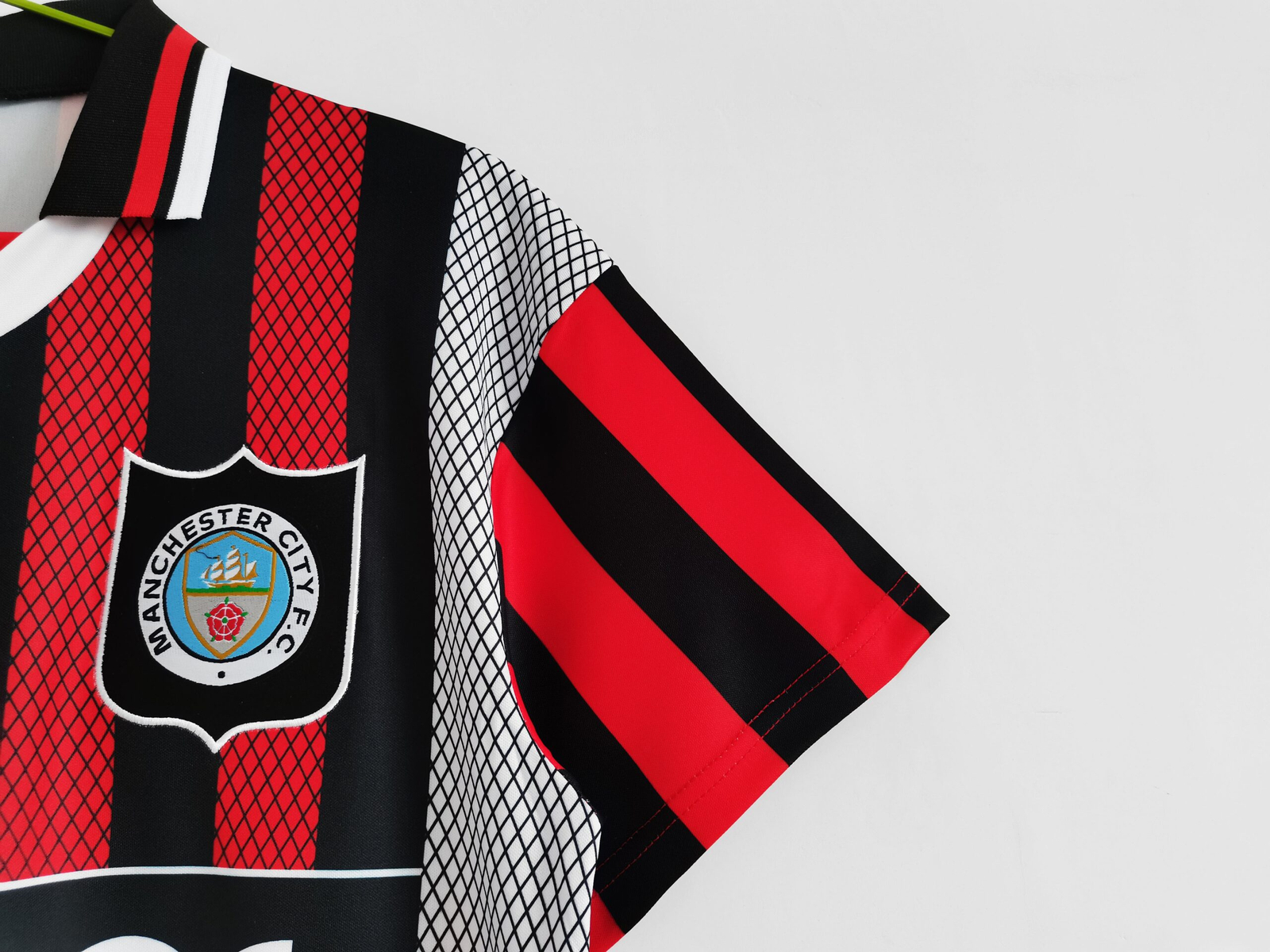 CAMISETA SEGUNDA EQUIPACIÓN MANCHESTER CITY 1994/96 - Imagen 6