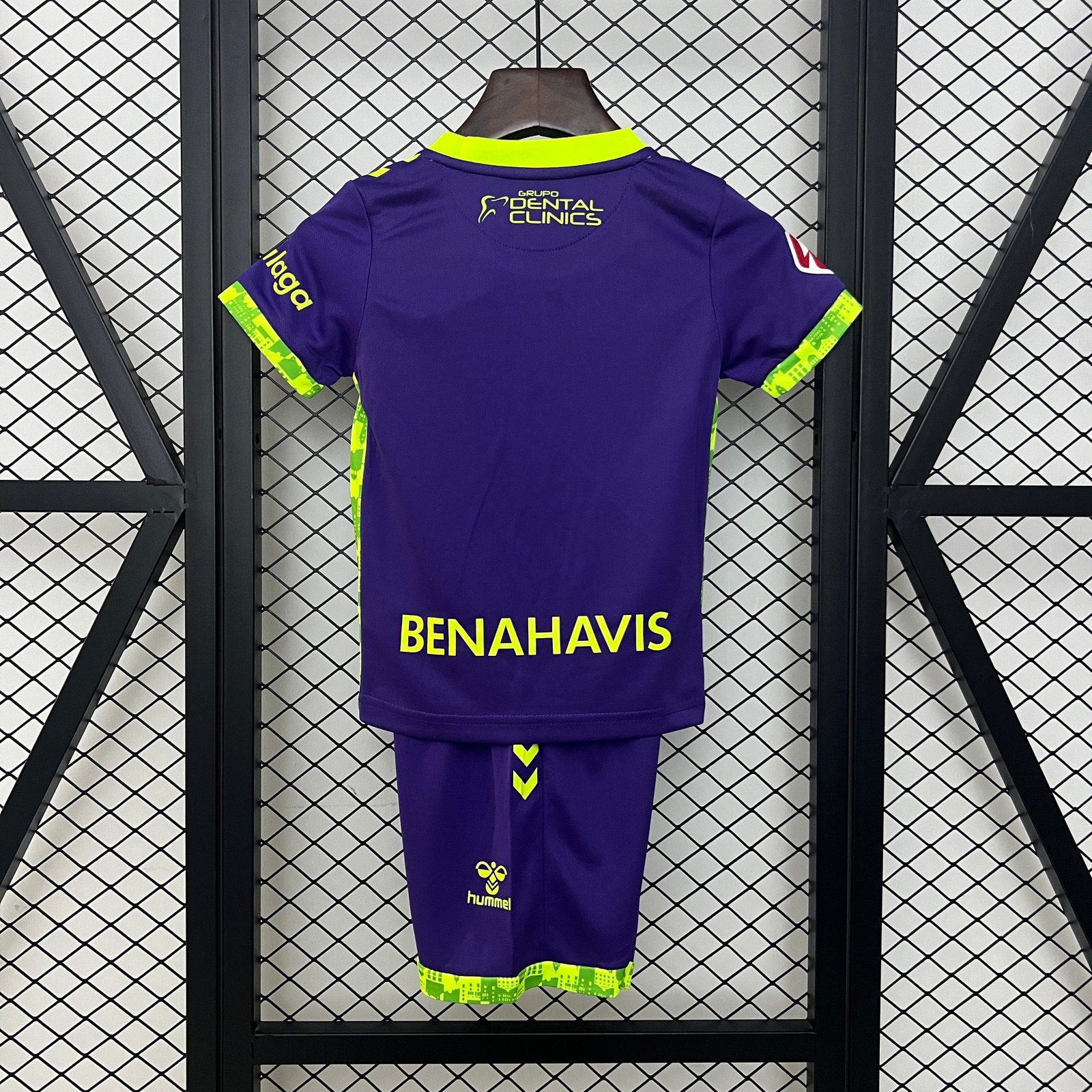 CAMISETA SEGUNDA EQUIPACIÓN MÁLAGA 24/25 VERSIÓN INFANTIL - Imagen 10