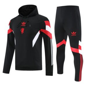 CONJUNTO DE BUZO SIN CIERRE CON GORRO MANCHESTER UNITED