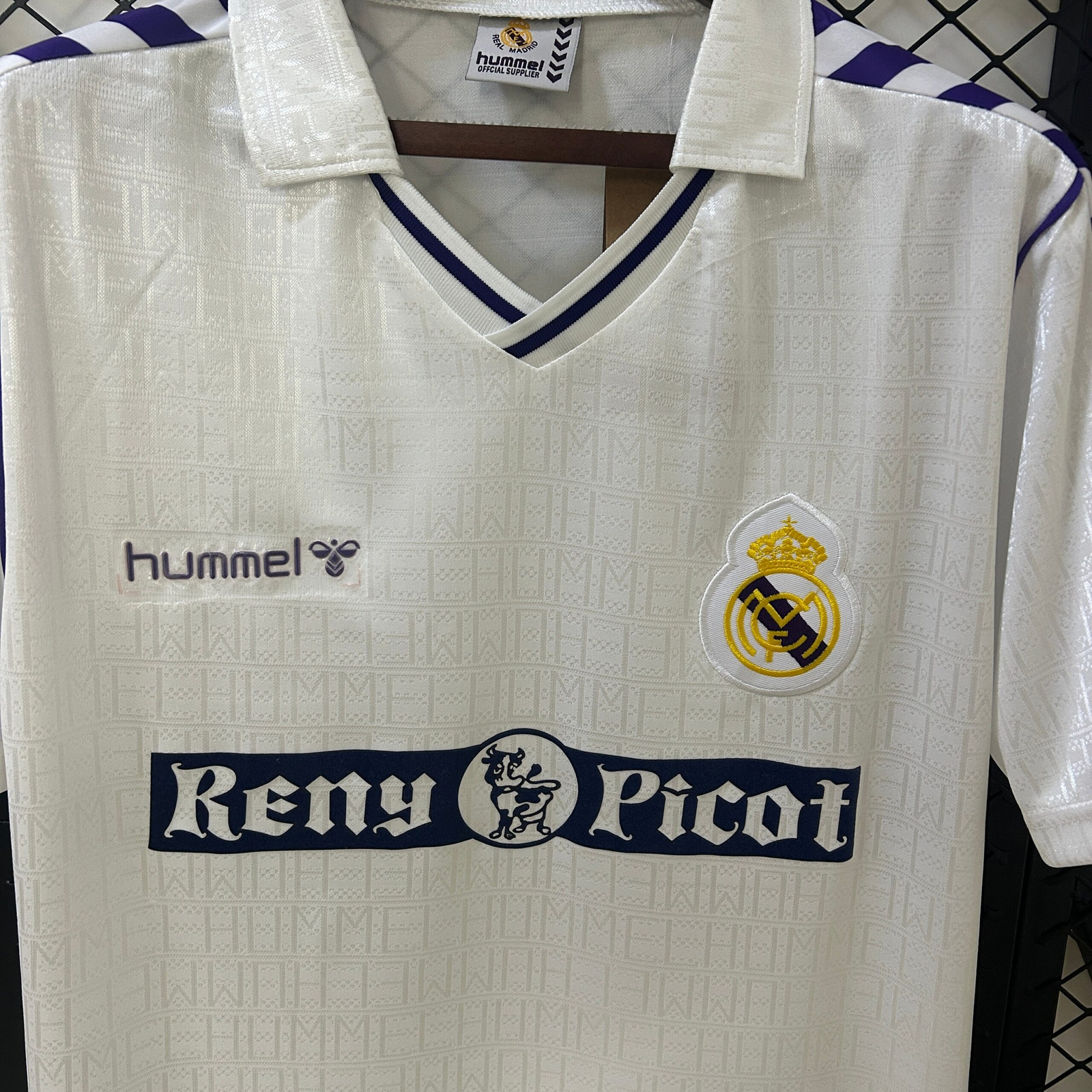 CAMISETA PRIMERA EQUIPACIÓN REAL MADRID 1989/90 - Imagen 2