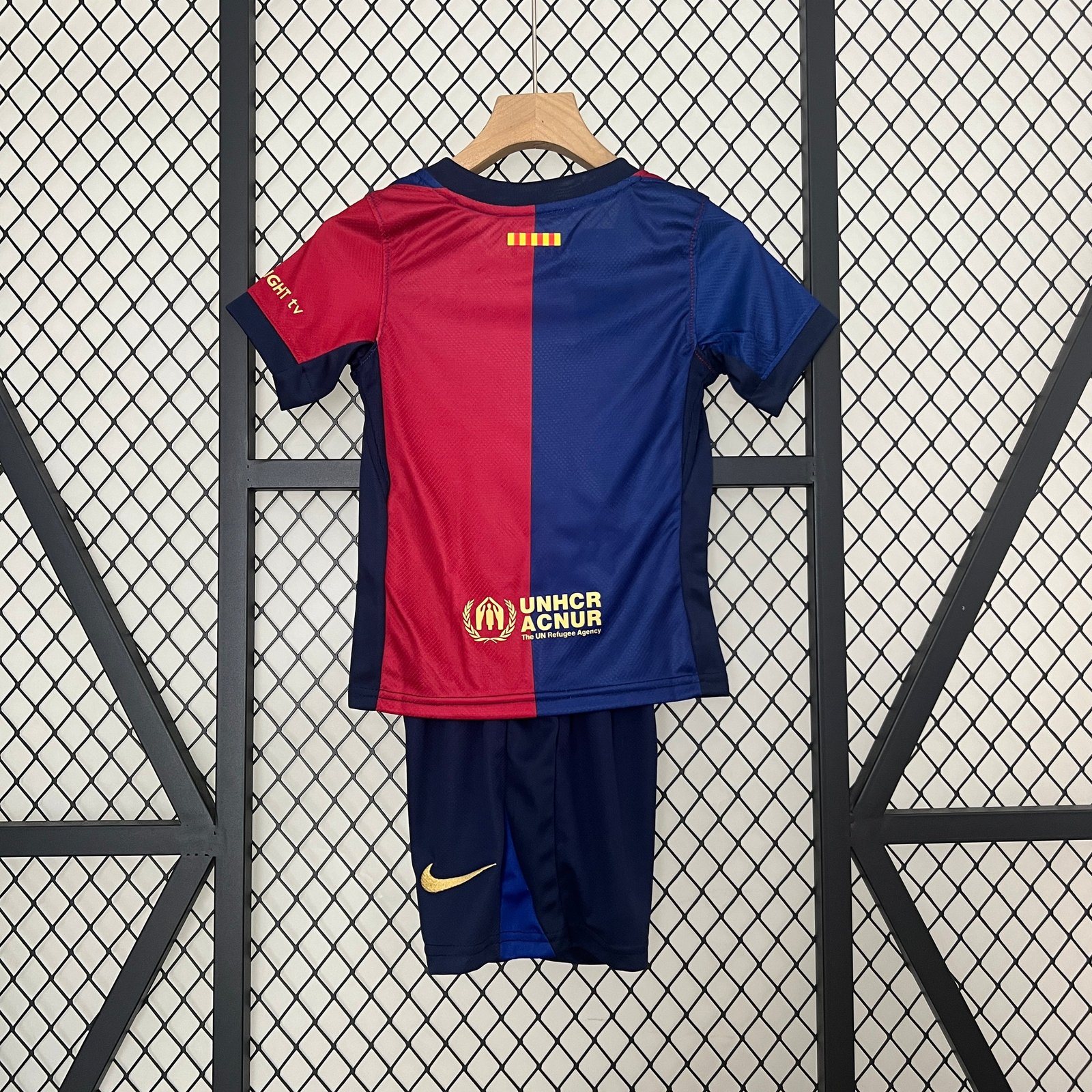 CAMISETA PRIMERA EQUIPACIÓN BARCELONA 24/25 VERSIÓN INFANTIL - Imagen 8