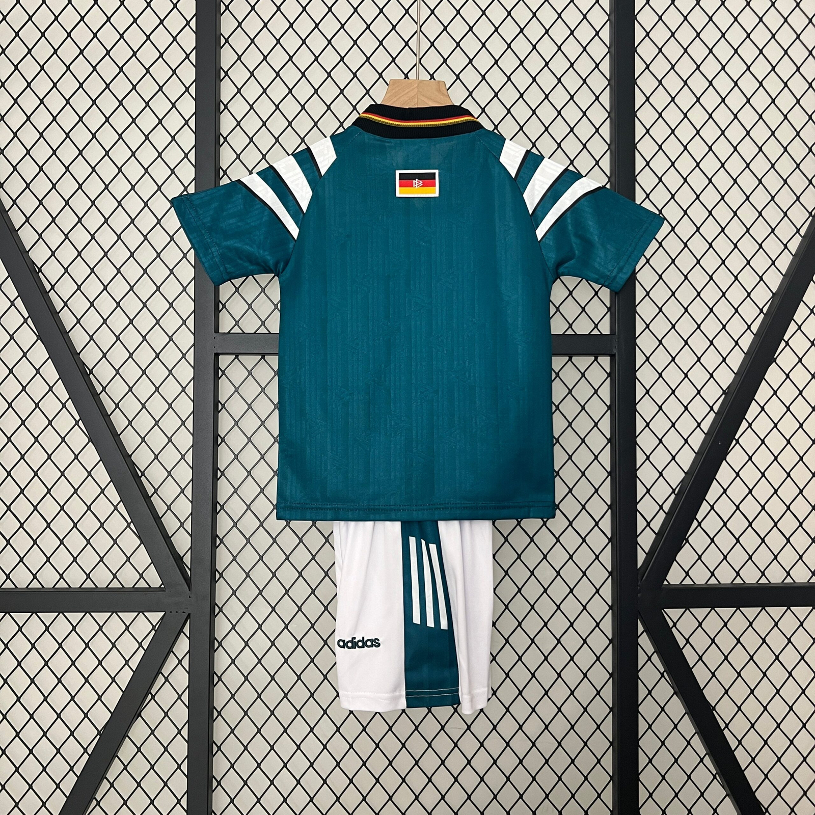 CAMISETA SEGUNDA EQUIPACIÓN ALEMANIA 1996 INFANTIL - Imagen 7