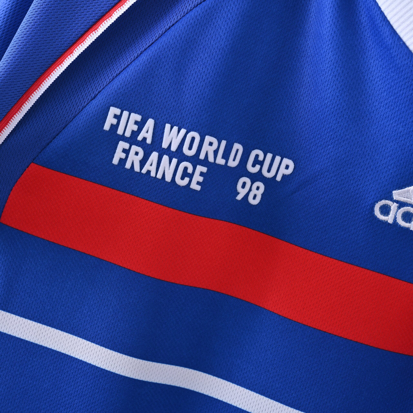 CAMISETA PRIMERA EQUIPACIÓN FRANCIA 1998 - Imagen 4
