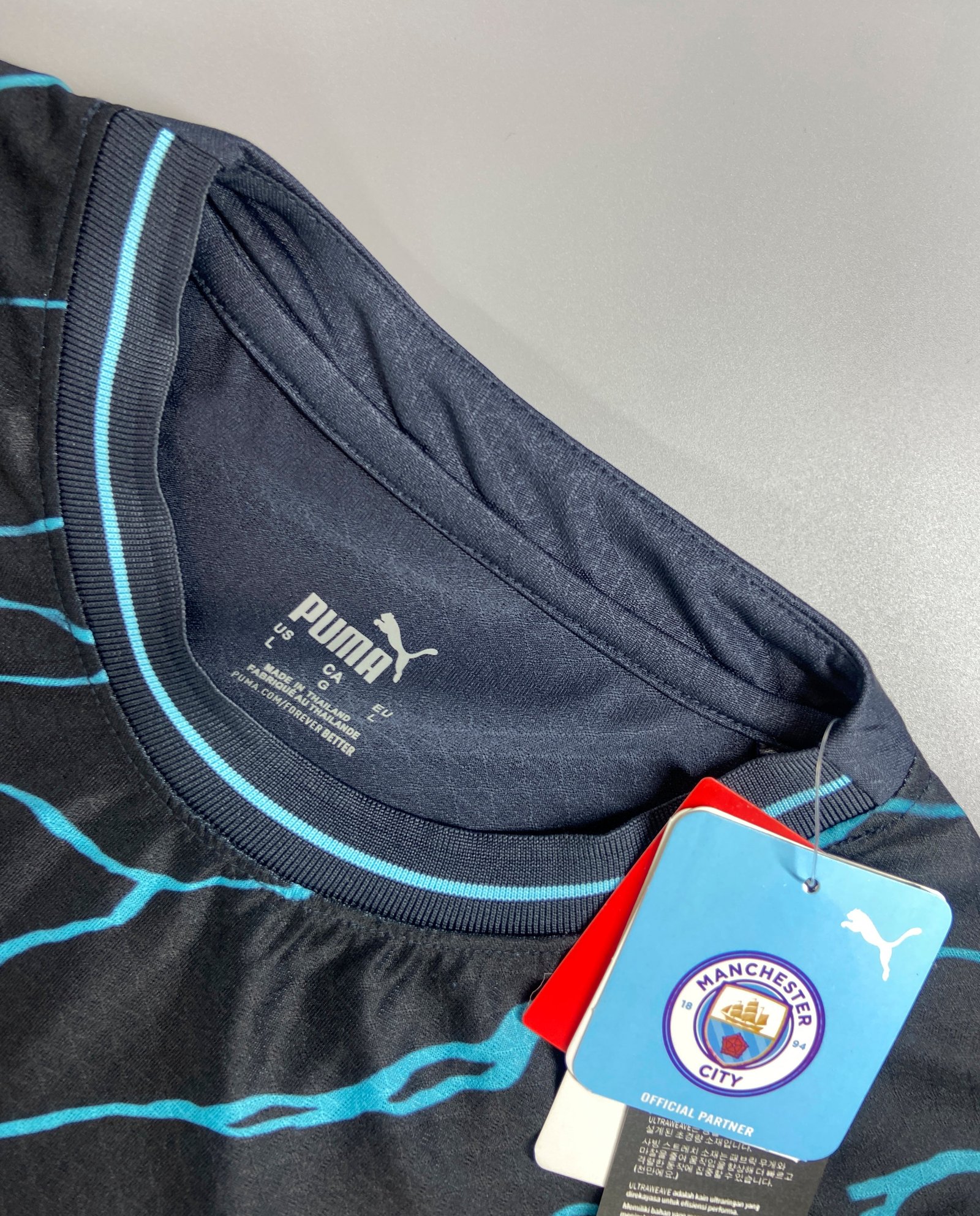 CAMISETA TERCERA EQUIPACIÓN MANCHESTER CITY 23/24 VERSIÓN JUGADOR - Imagen 6