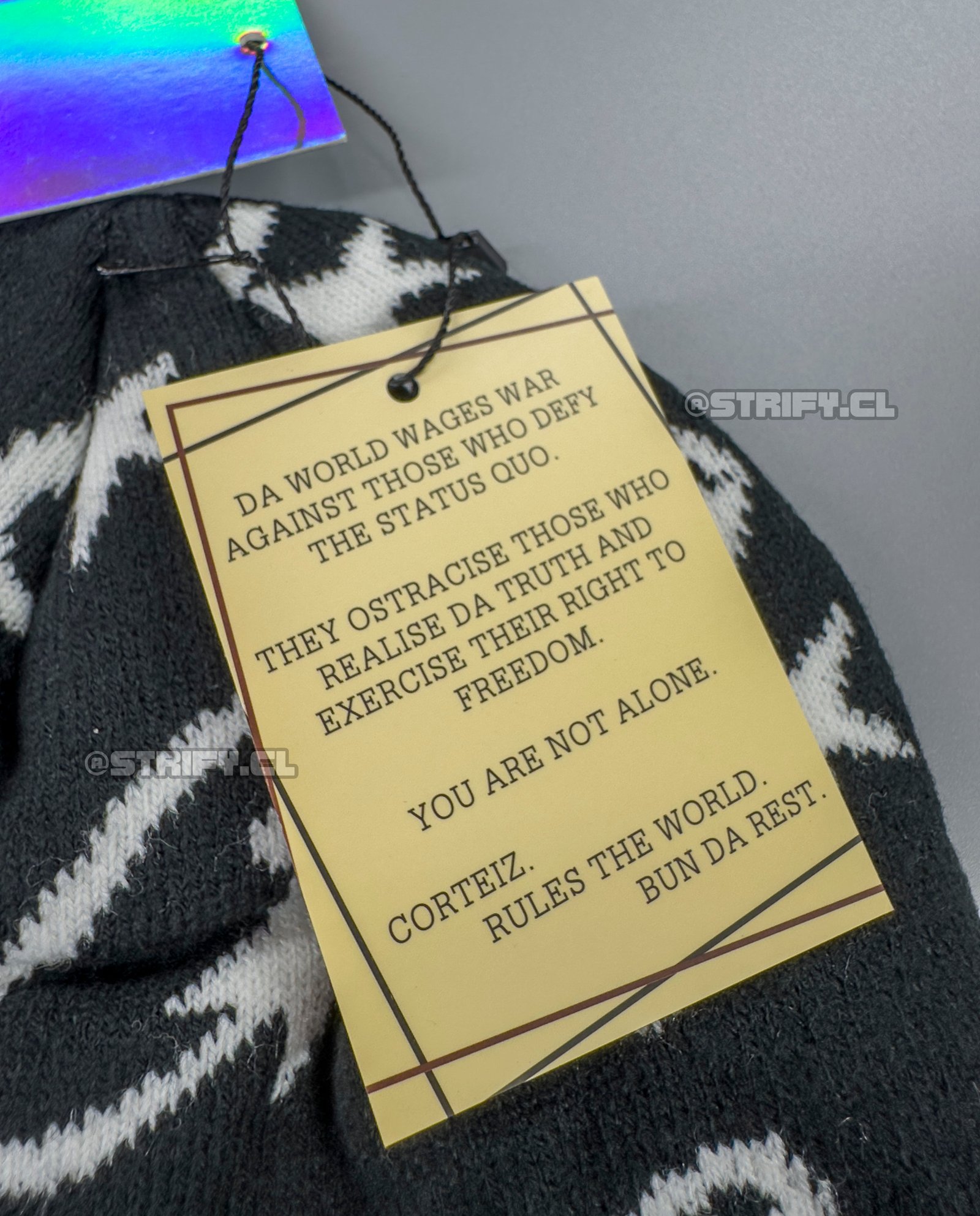 CSTARZ MONOGRAM BEANIE CORTEIZ - Imagen 3