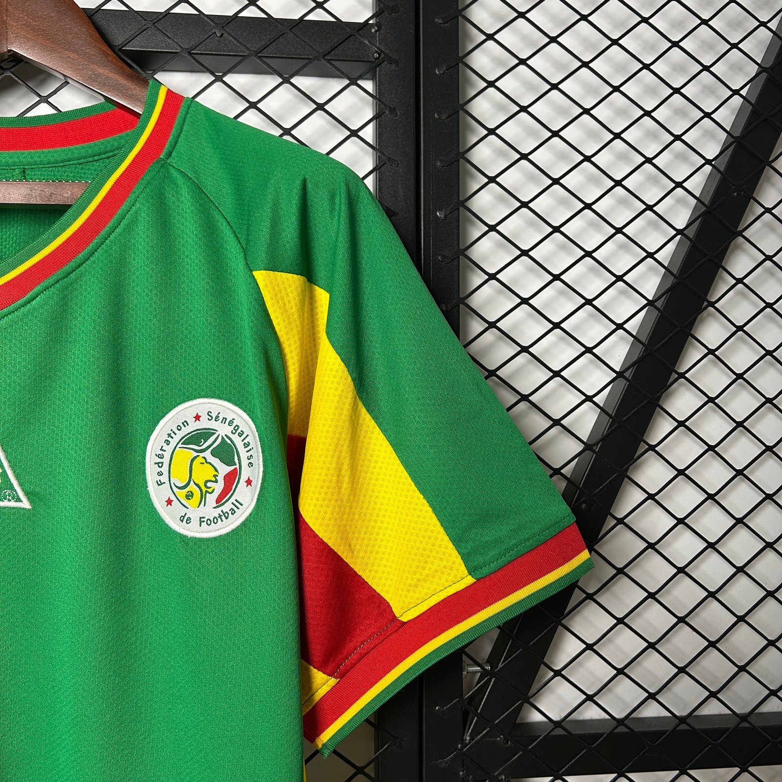 CAMISETA SEGUNDA EQUIPACIÓN SENEGAL 2002 - Imagen 5