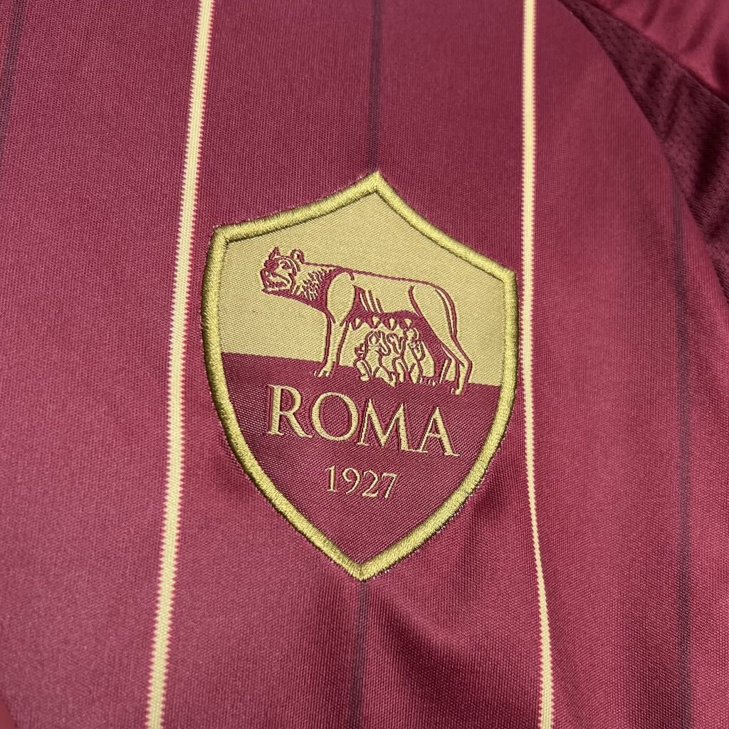 CAMISETA PRIMERA EQUIPACIÓN AS ROMA 24/25 VERSIÓN FAN - Imagen 4