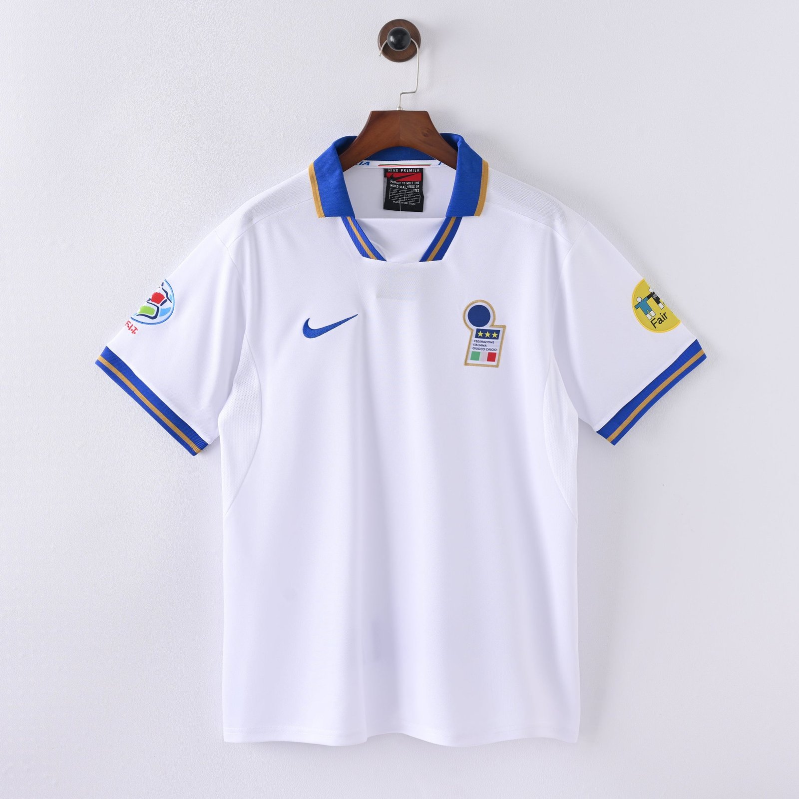 CAMISETA SEGUNDA EQUIPACIÓN ITALIA 1996