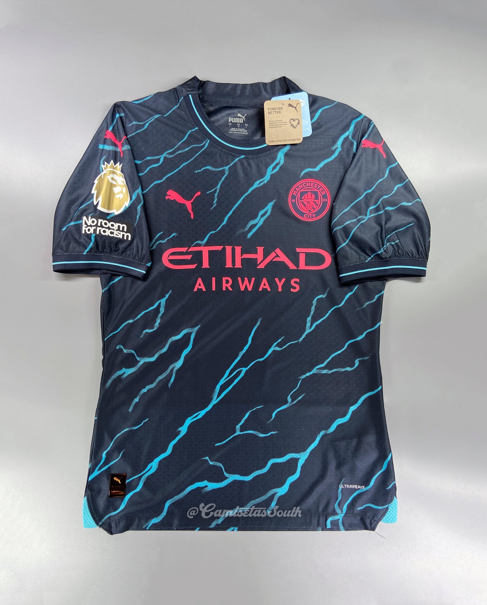CAMISETA TERCERA EQUIPACIÓN MANCHESTER CITY 23/24 VERSIÓN JUGADOR - Imagen 2