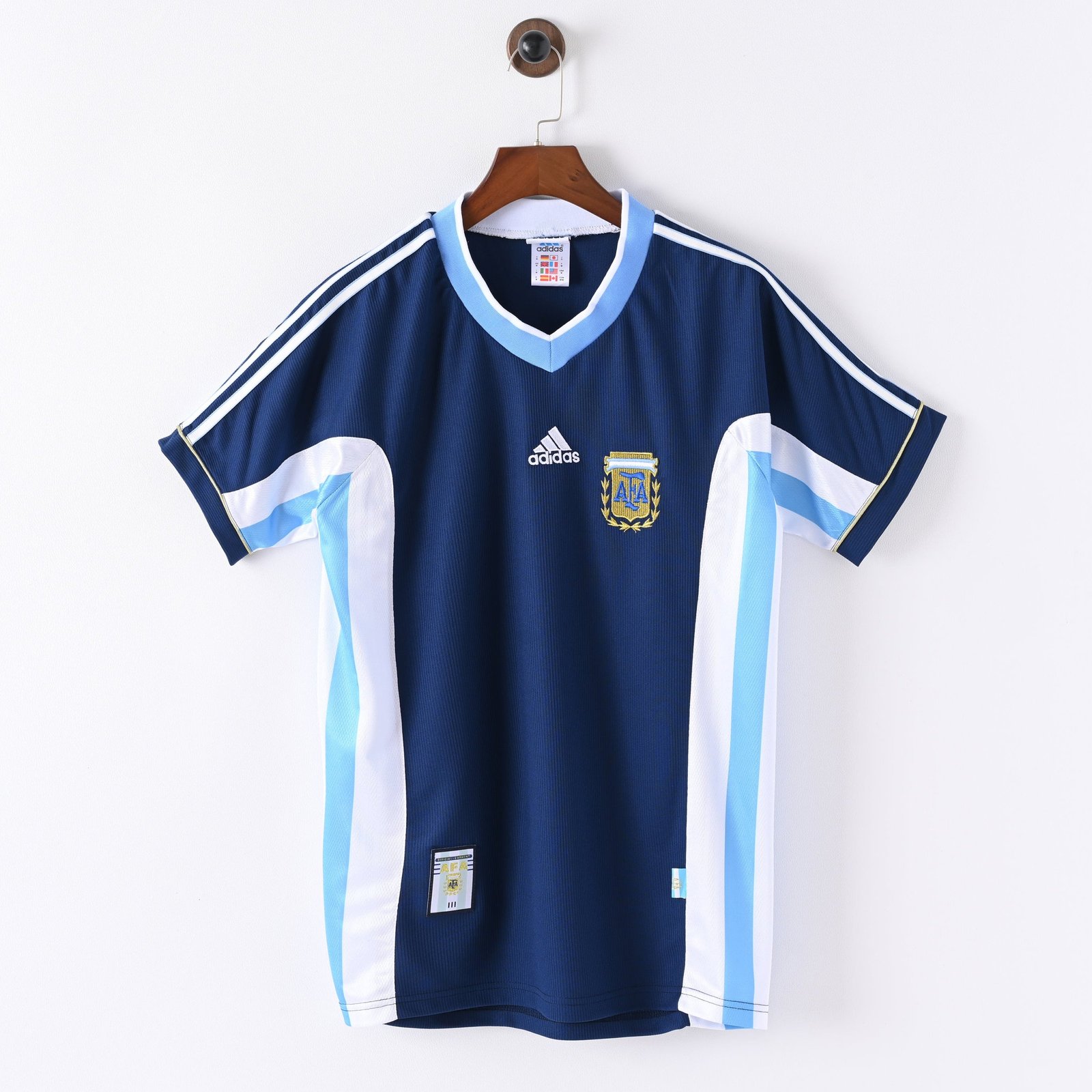 CAMISETA SEGUNDA EQUIPACIÓN ARGENTINA 1998