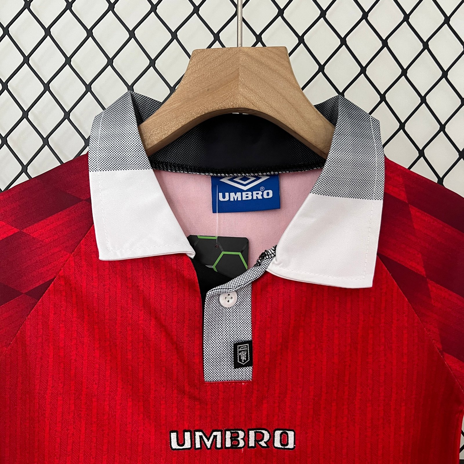 CAMISETA PRIMERA EQUIPACIÓN MANCHESTER UNITED 1996/98 INFANTIL - Imagen 2