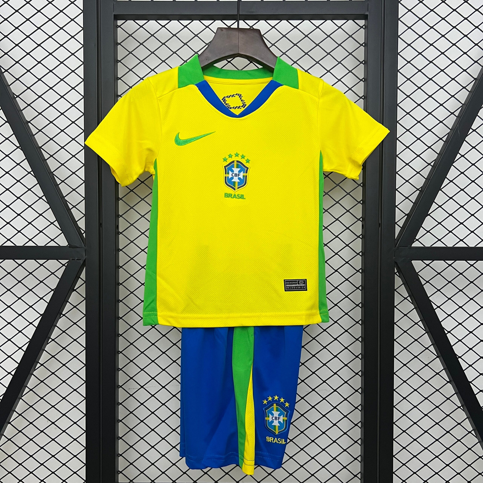 CAMISETA PRIMERA EQUIPACIÓN BRASIL F 2025 VERSIÓN INFANTIL