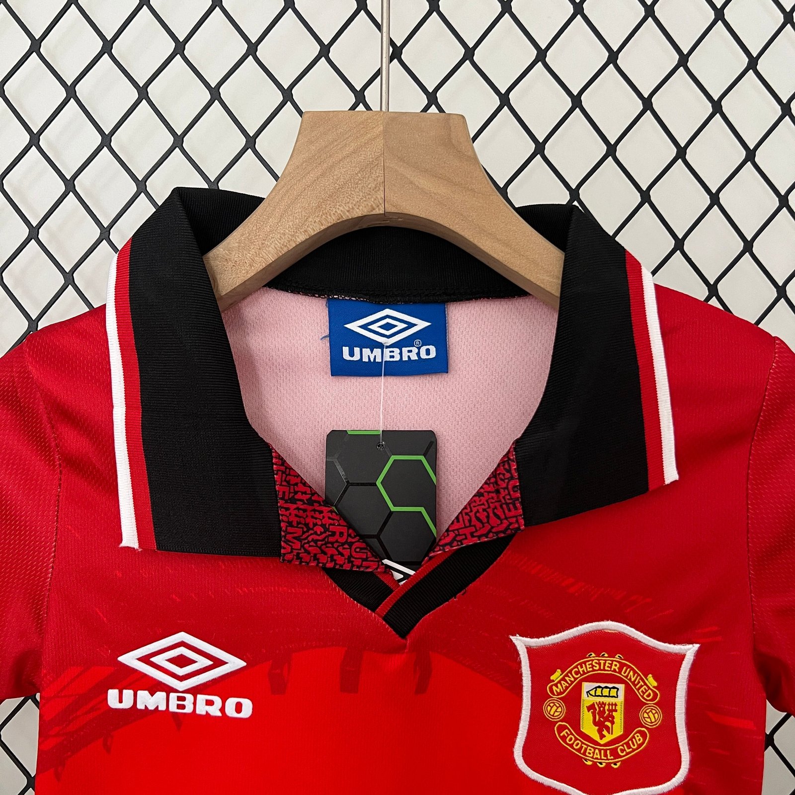 CAMISETA PRIMERA EQUIPACIÓN MANCHESTER UNITED 1994/96 INFANTIL - Imagen 3