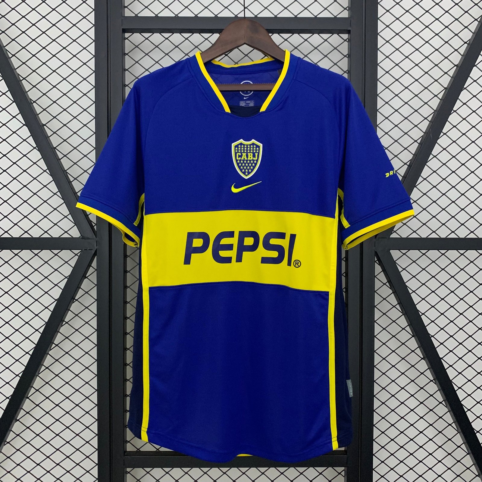 CAMISETA PRIMERA EQUIPACIÓN BOCA JUNIORS 2002/03