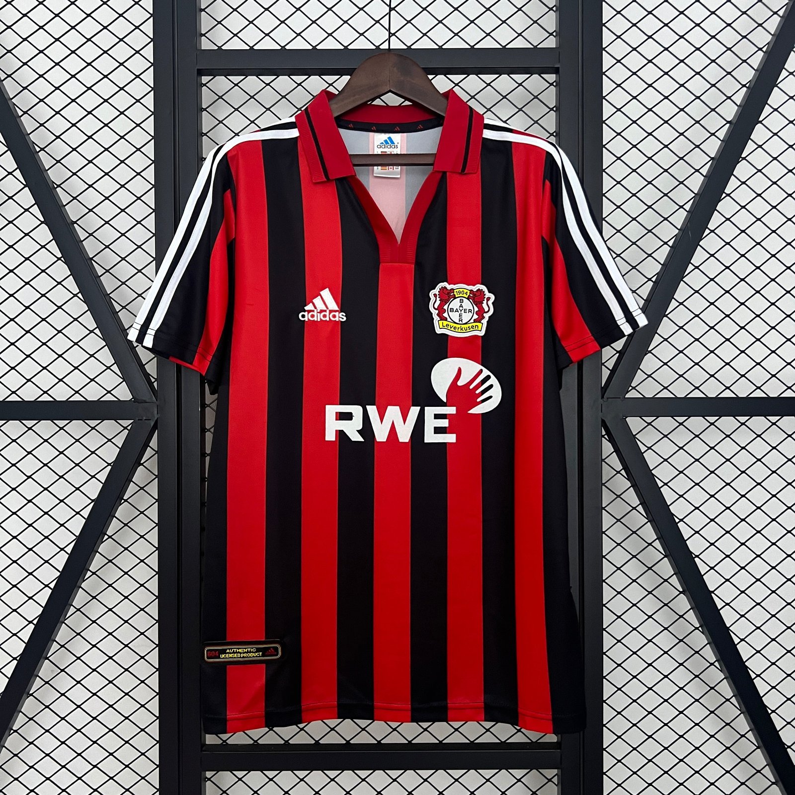 CAMISETA PRIMERA EQUIPACIÓN BAYER LEVERKUSEN 2001/02