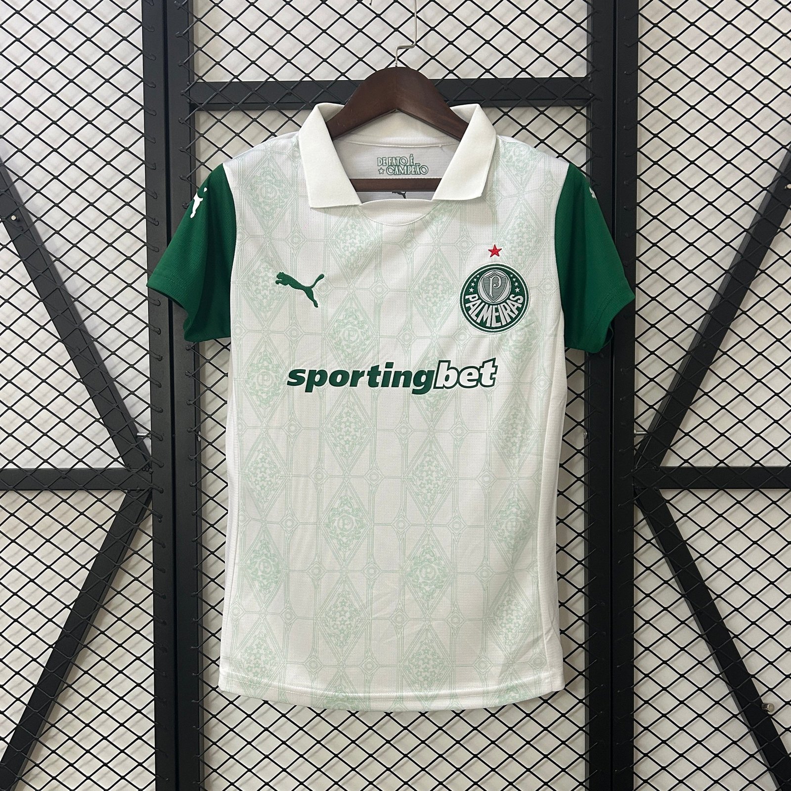 CAMISETA SEGUNDA EQUIPACIÓN PALMEIRAS 2025 VERSIÓN FEMENINA