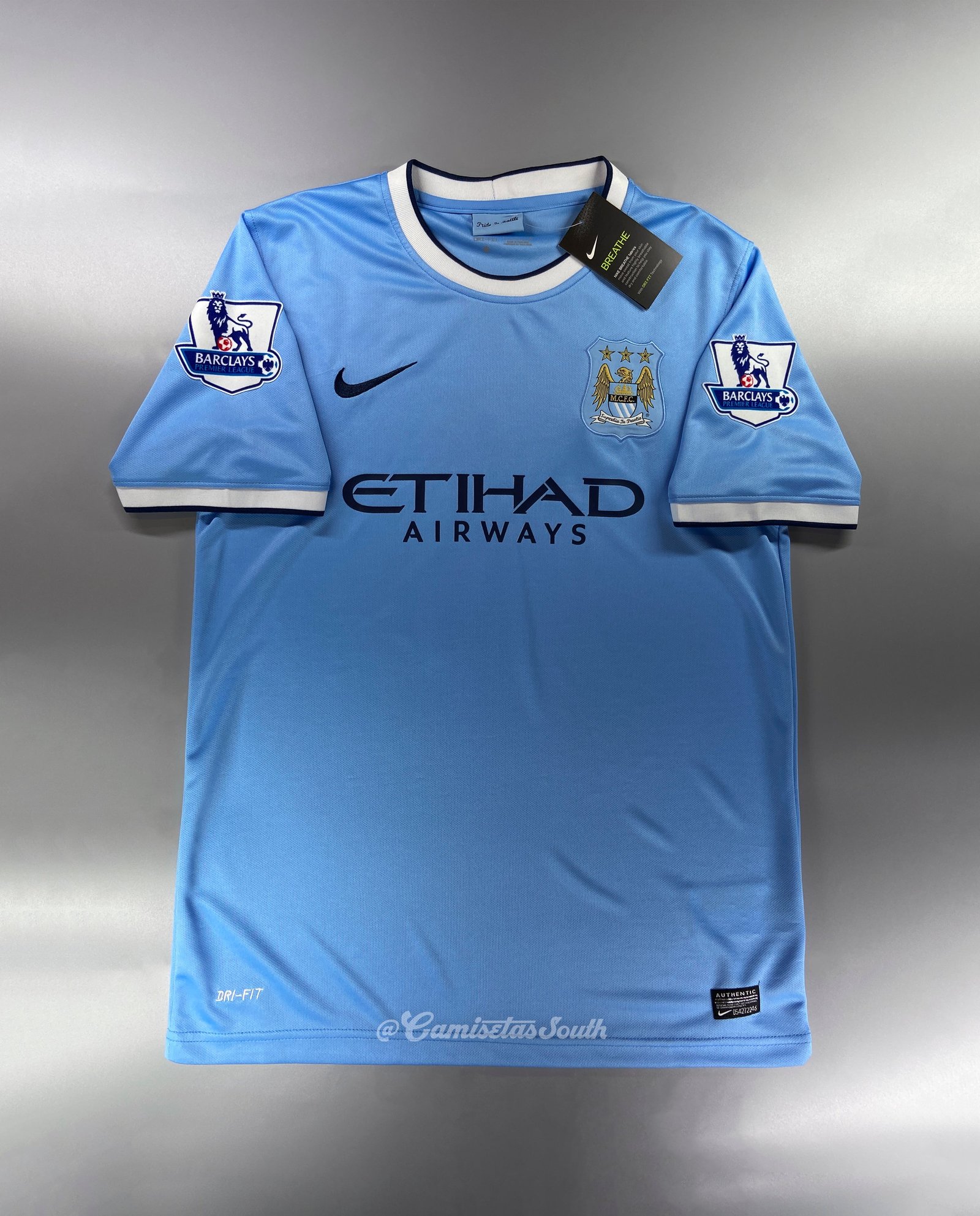 CAMISETA PRIMERA EQUIPACIÓN MANCHESTER CITY 13/14 - Imagen 2