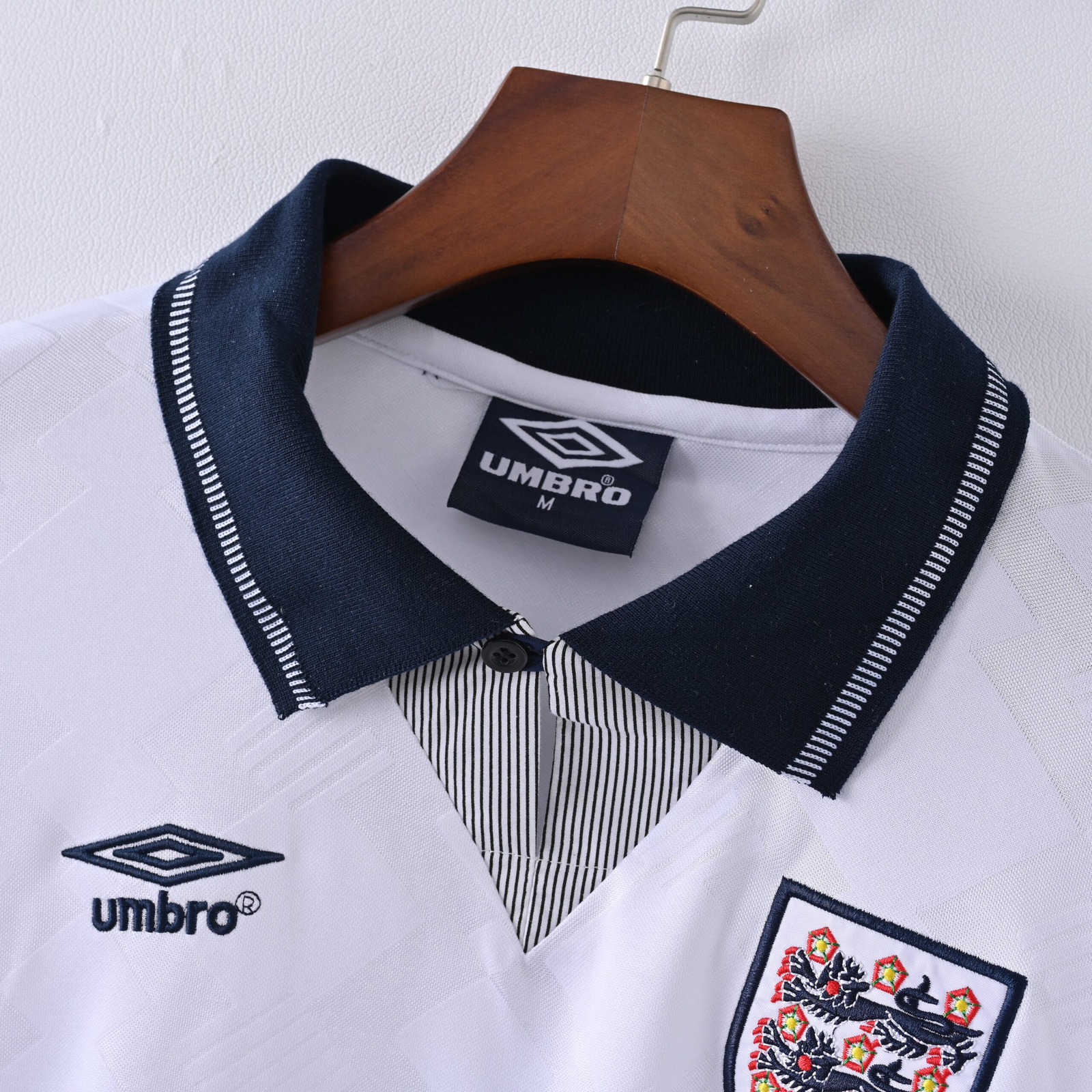 CAMISETA PRIMERA EQUIPACIÓN INGLATERRA 1990 - Imagen 2