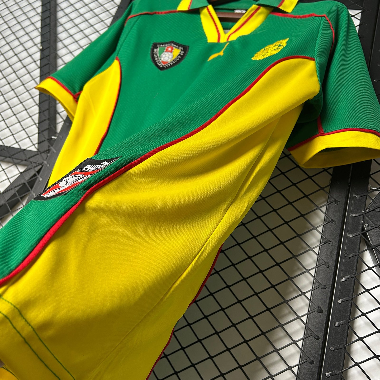 CAMISETA PRIMERA EQUIPACIÓN CAMERÚN 1998 - Imagen 6