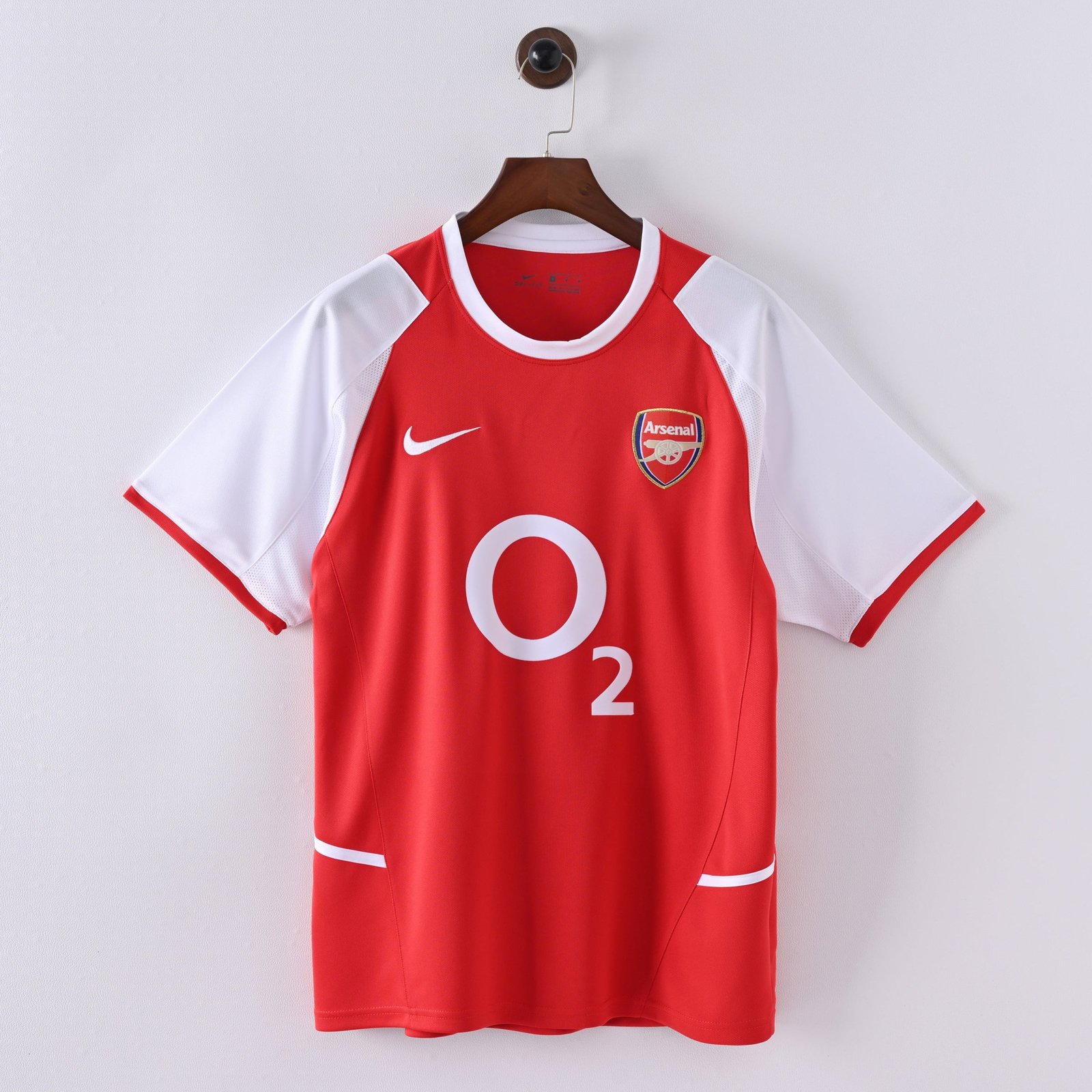 CAMISETA PRIMERA EQUIPACIÓN ARSENAL 2002/04
