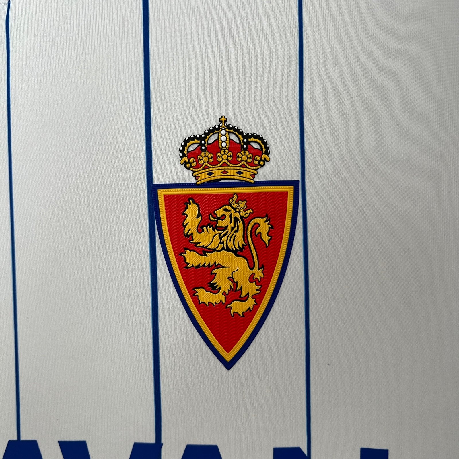 CAMISETA PRIMERA EQUIPACIÓN REAL ZARAGOZA 24/25 VERSIÓN FAN - Imagen 4