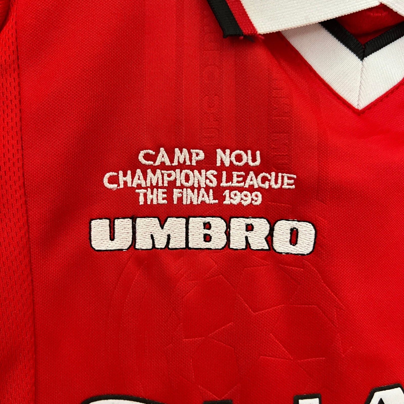 CAMISETA PRIMERA EQUIPACIÓN COPA MANCHESTER UNITED 1998/99 INFANTIL - Imagen 5