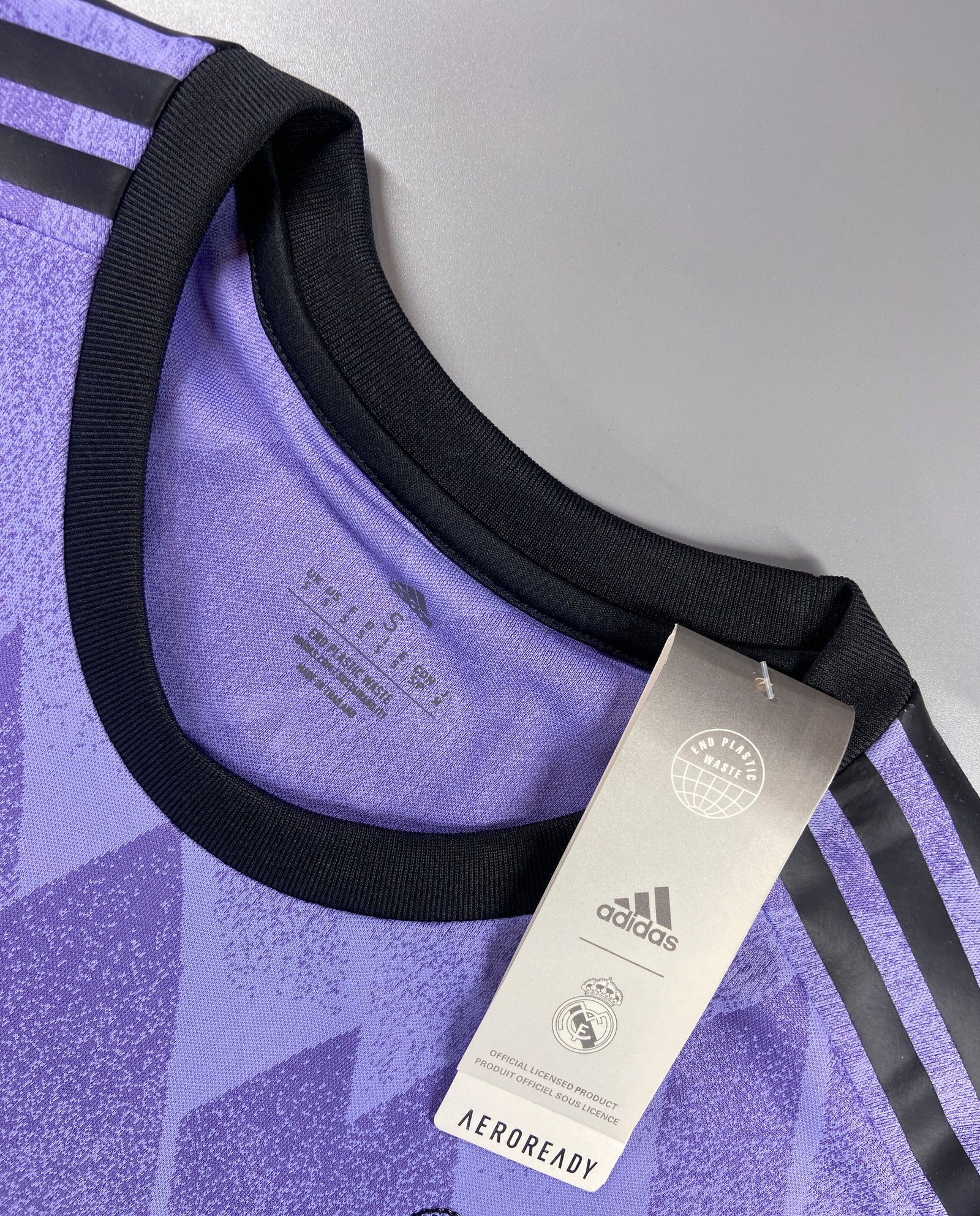 CAMISETA SEGUNDA EQUIPACIÓN REAL MADRID 22/23 VERSIÓN JUGADOR - Imagen 6