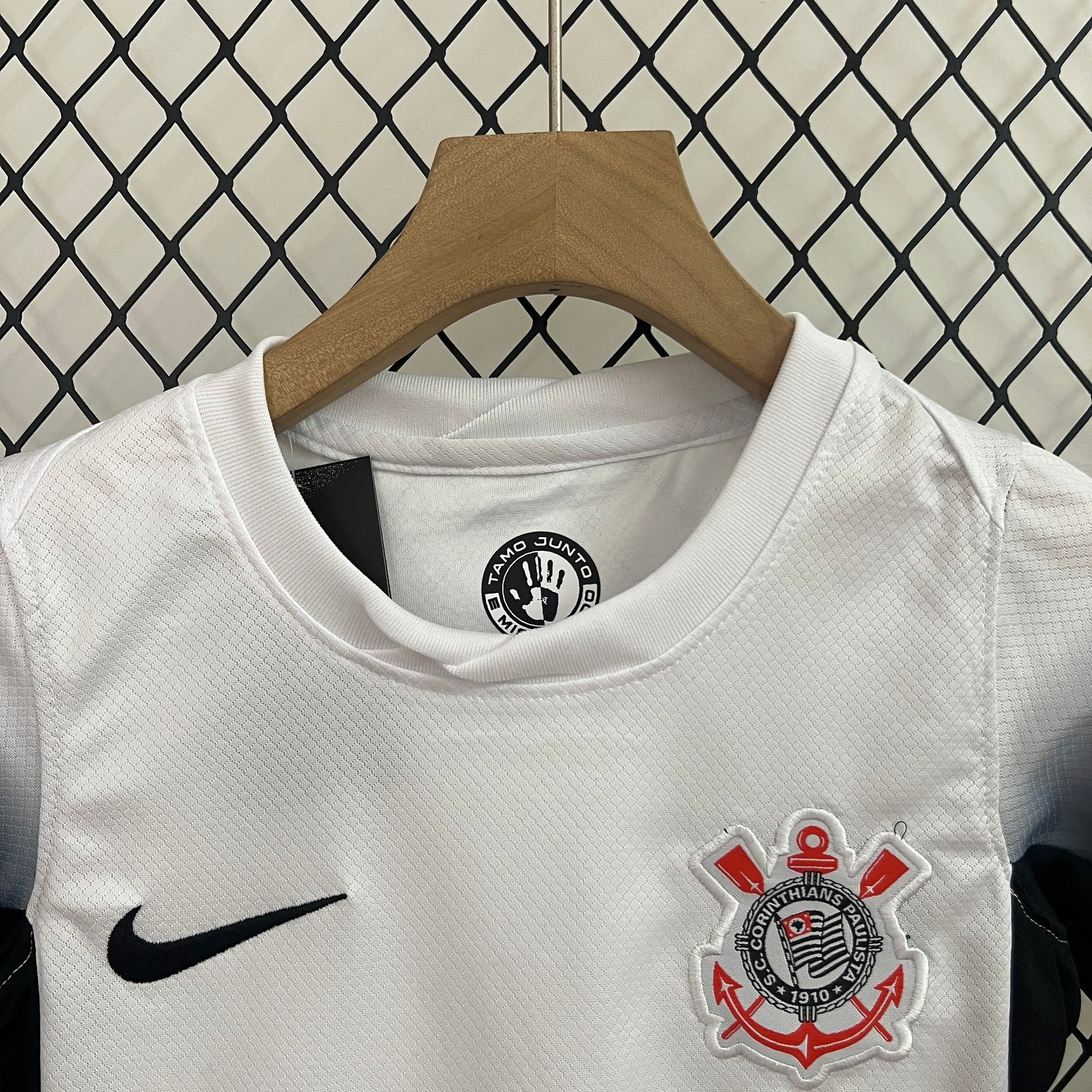 CAMISETA PRIMERA EQUIPACIÓN CORINTHIANS 2024 VERSIÓN INFANTIL - Imagen 2