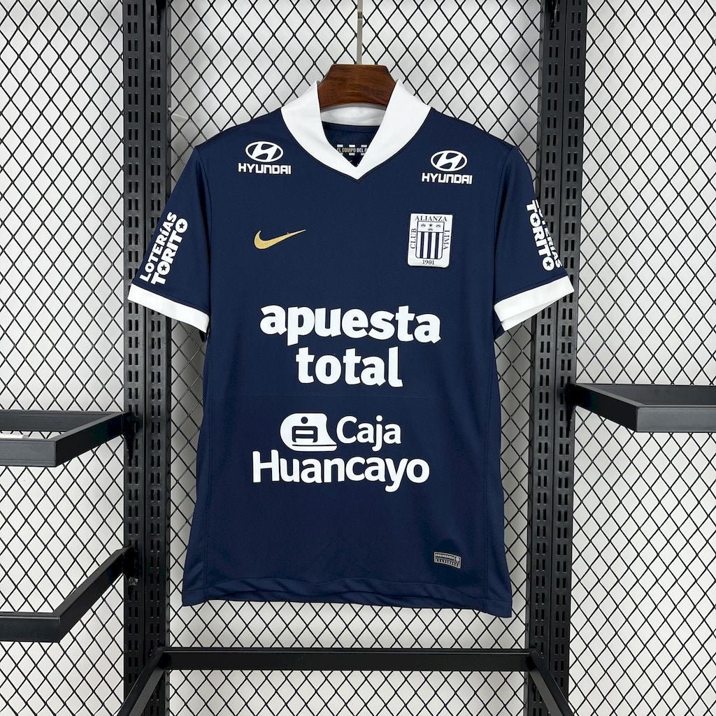 CAMISETA SEGUNDA EQUIPACIÓN ALIANZA LIMA 2025 VERSIÓN FAN