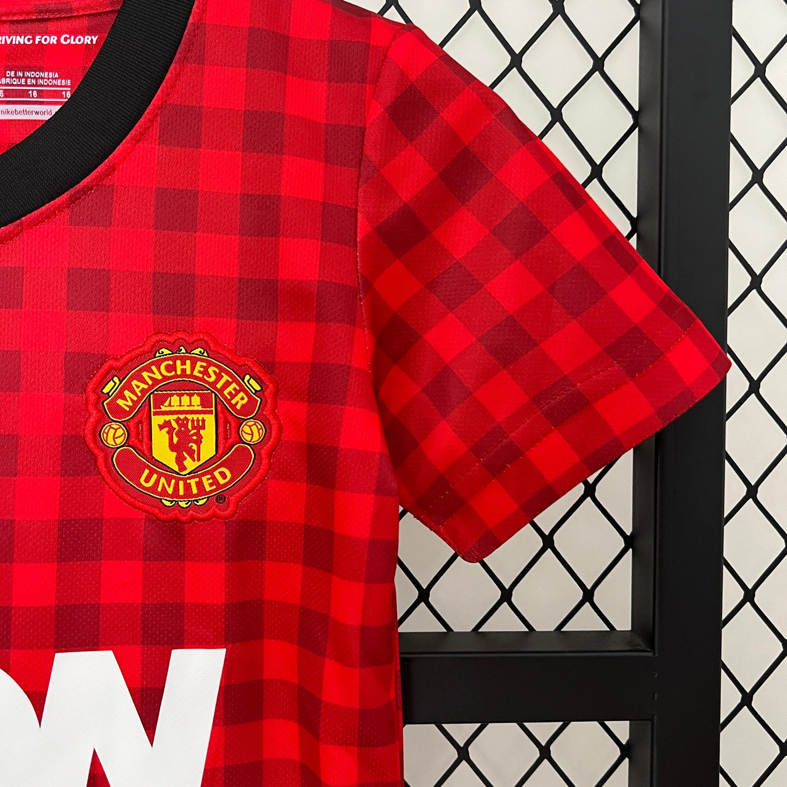 CAMISETA PRIMERA EQUIPACIÓN MANCHESTER UNITED 2012/13 INFANTIL - Imagen 5