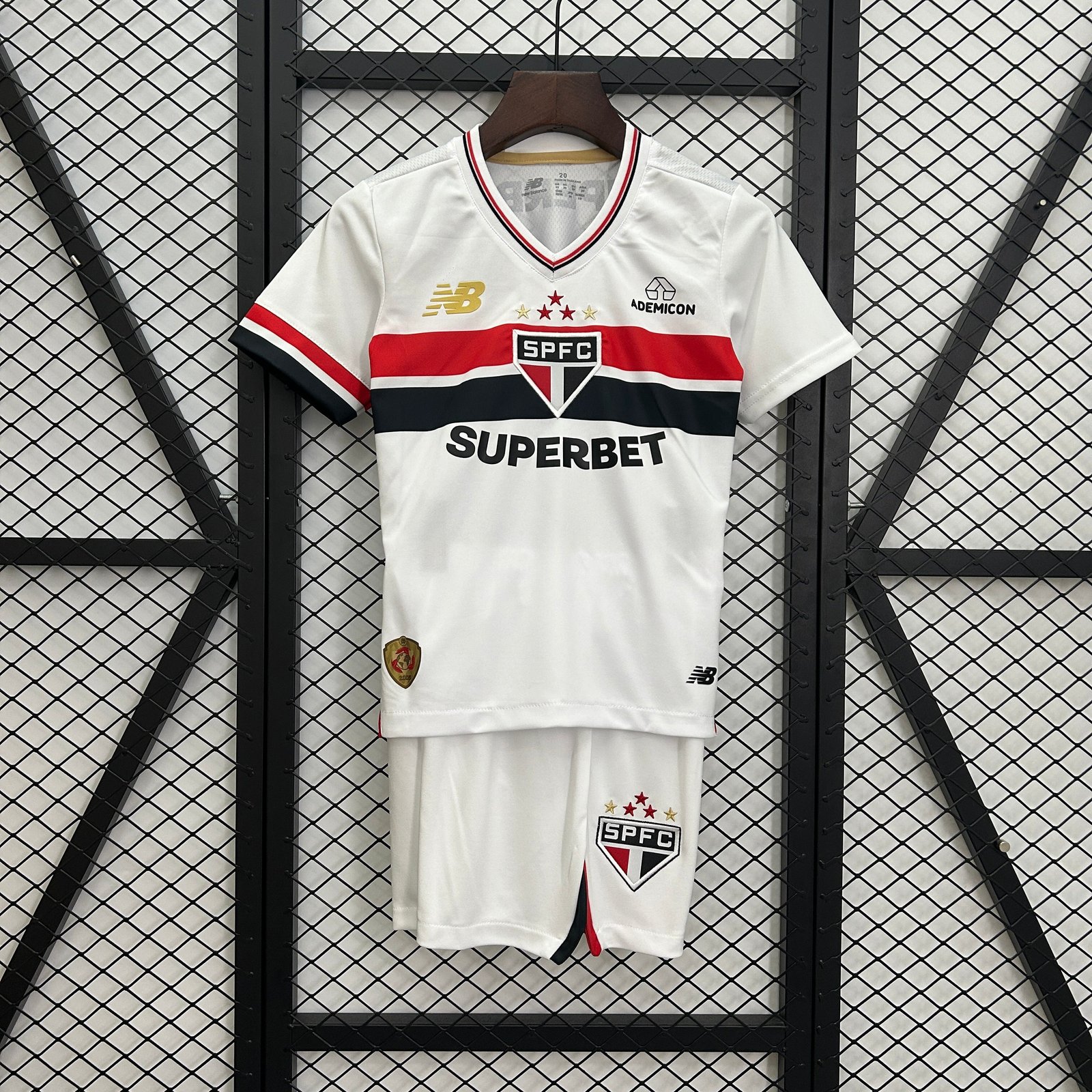 CAMISETA PRIMERA EQUIPACIÓN SAO PAULO 2025 VERSIÓN INFANTIL