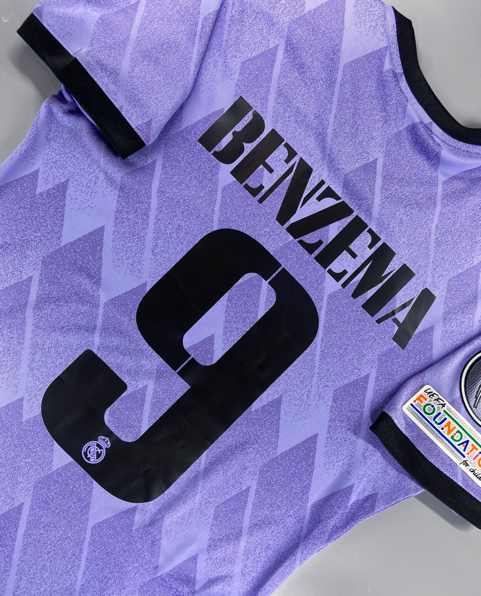 CAMISETA SEGUNDA EQUIPACIÓN REAL MADRID 22/23 VERSIÓN JUGADOR - Imagen 9